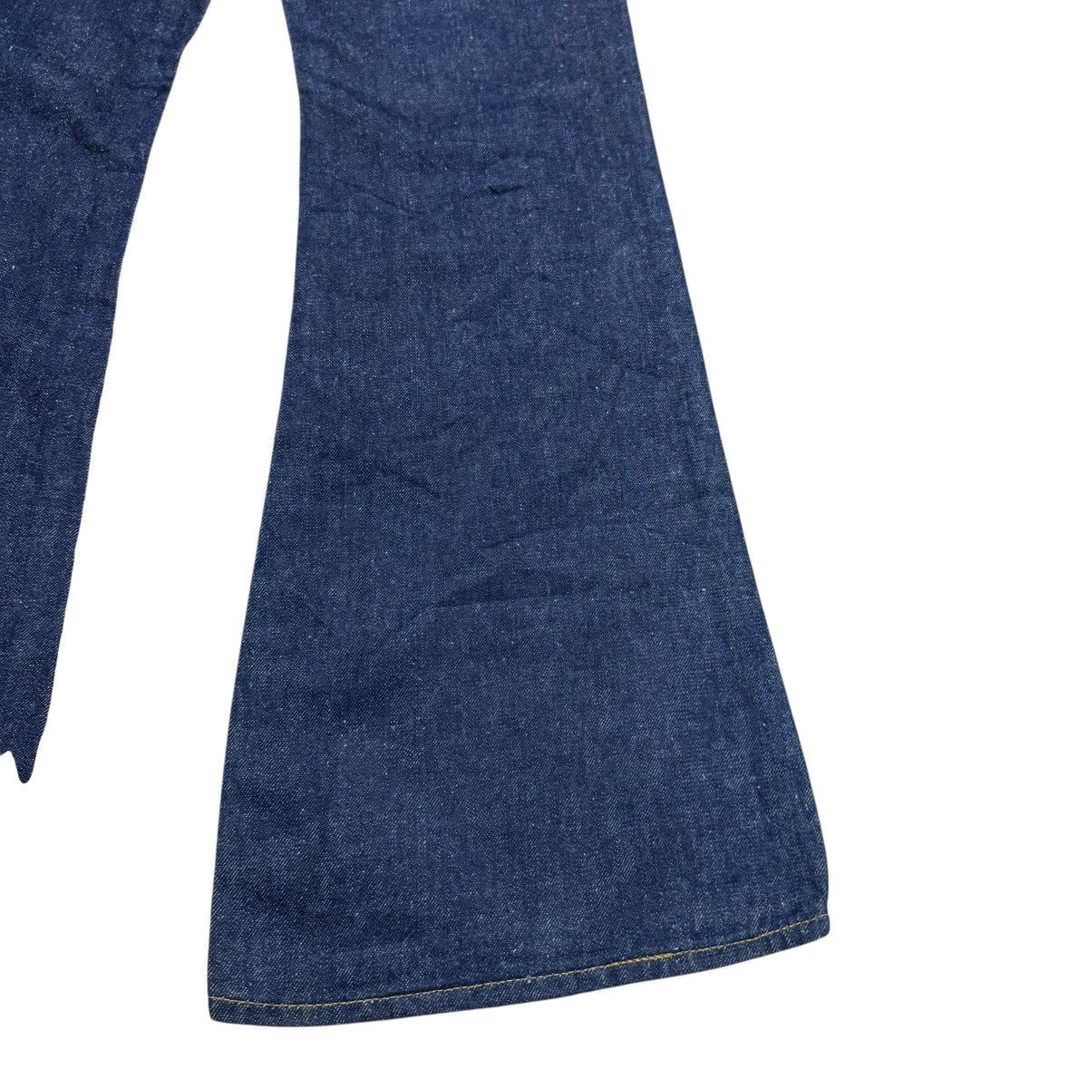 Edwin Deadstock Late 70s Edwin Denim Bell Bottom Jeans Size US 33 - 14 Thumbnail