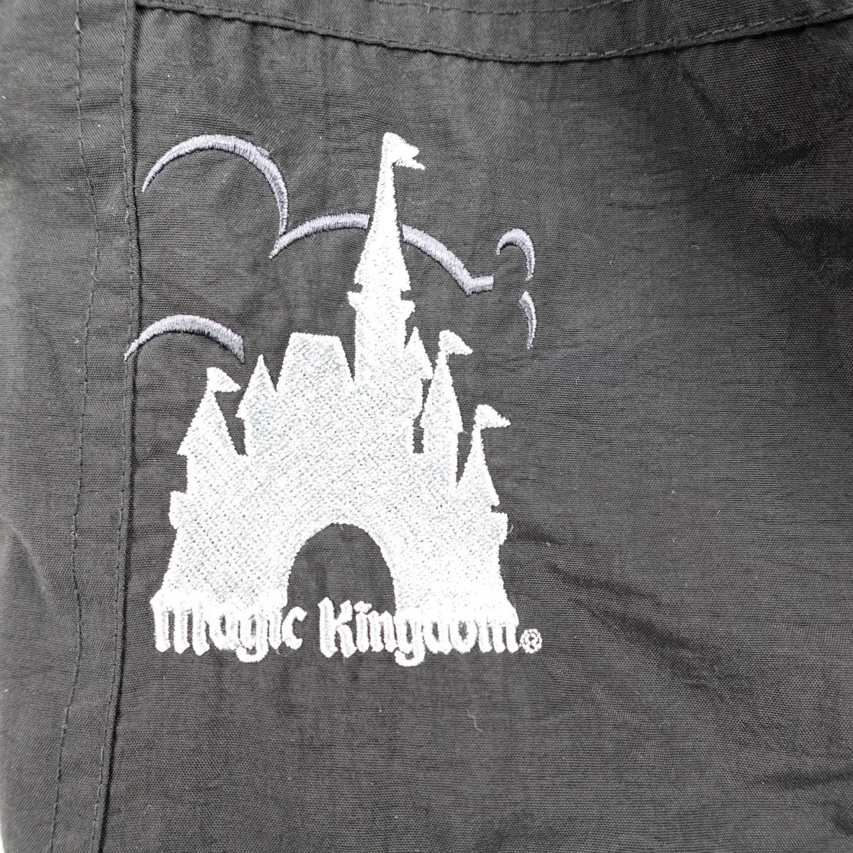Disney Disney Walt Disney World Jacket Mens XL Black Windbreaker Coat Full Zip Magic Kingdom Size US M / EU 48-50 / 2 - 4 Thumbnail