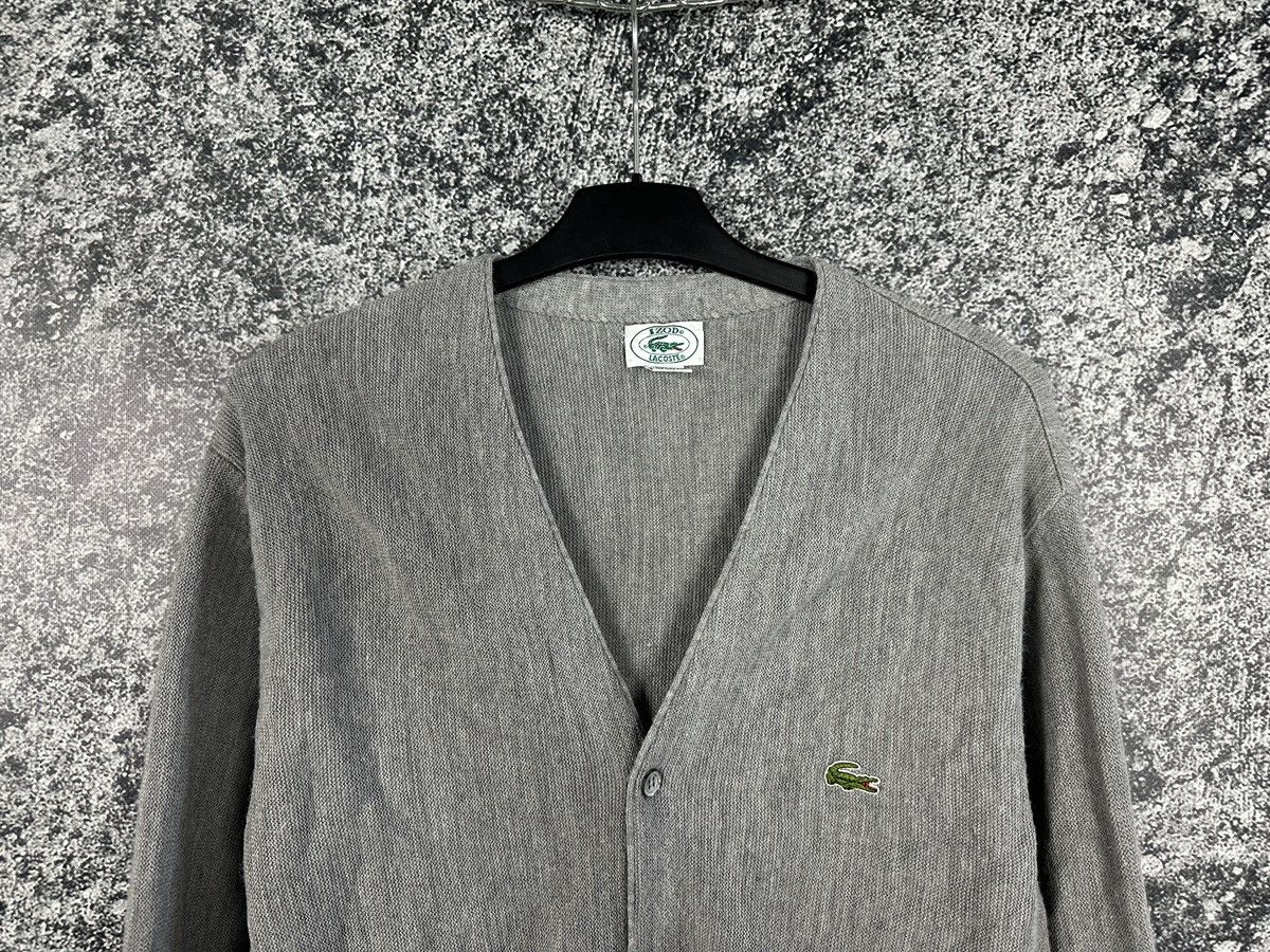 Lacoste Izod Lacoste Vintage Cardigan Made in USA Sweater Size M Size US M / EU 48-50 / 2 - 2 Thumbnail