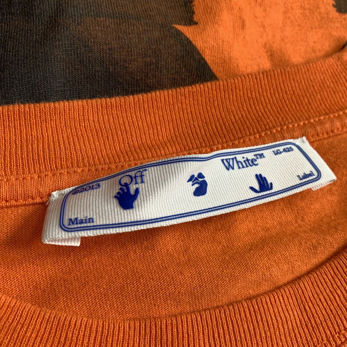 Off-White Off White XL Tee Marker Arrows Orange T-Shirt Virgil Abloh Size US XL / EU 56 / 4 - 7 Thumbnail