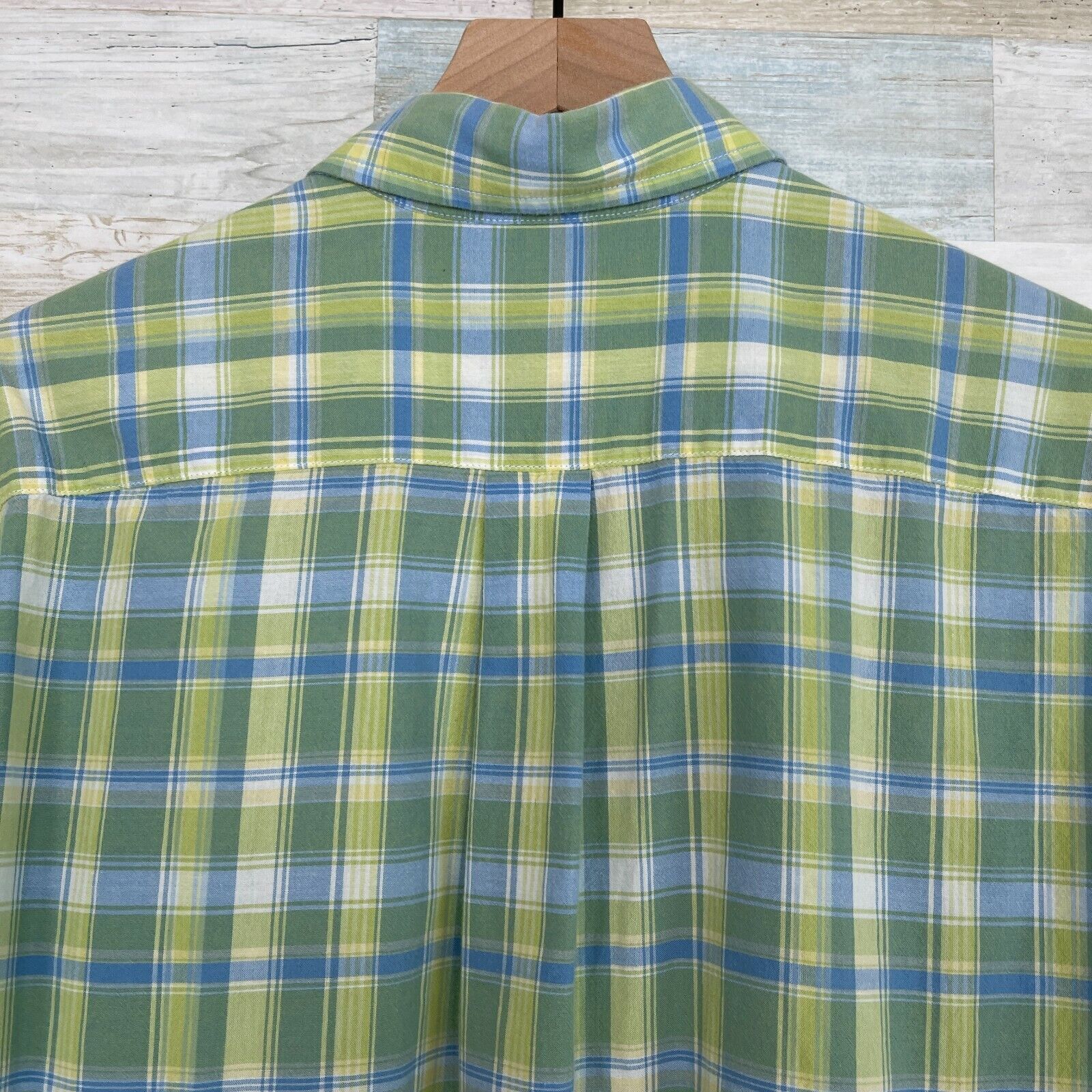 Brooks Brothers Brooks Brothers Short Sleeve Button Down Shirt Plaid Mens M Size US M / EU 48-50 / 2 - 4 Thumbnail