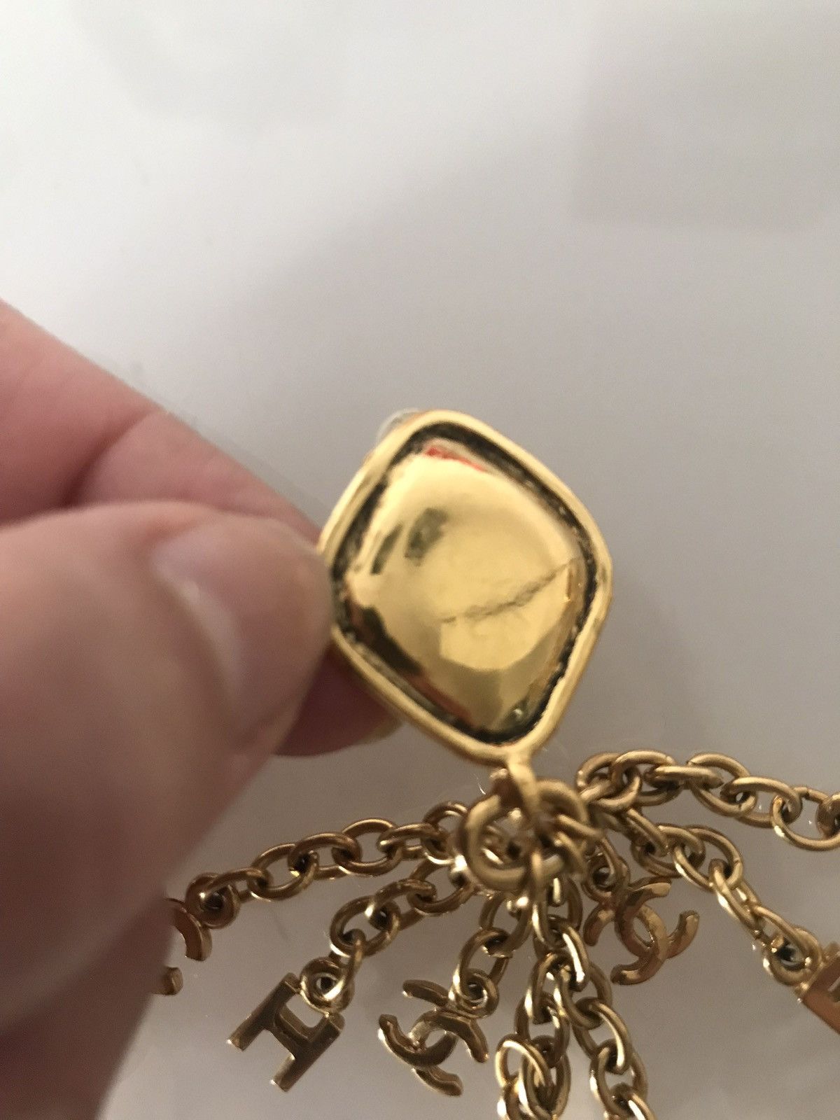 Chanel CHANEL MONOGRAM EARRINGS Size ONE SIZE - 4 Thumbnail