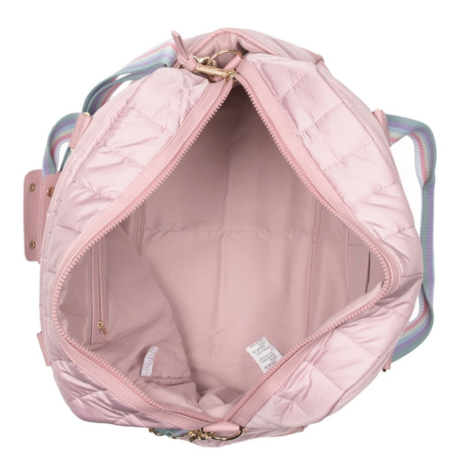Cynthia Rowley 🎉LAST CHANCE🎉CYNTHIA ROWLEYChevron Quilted Duffel Sqpphire Size ONE SIZE - 4 Thumbnail