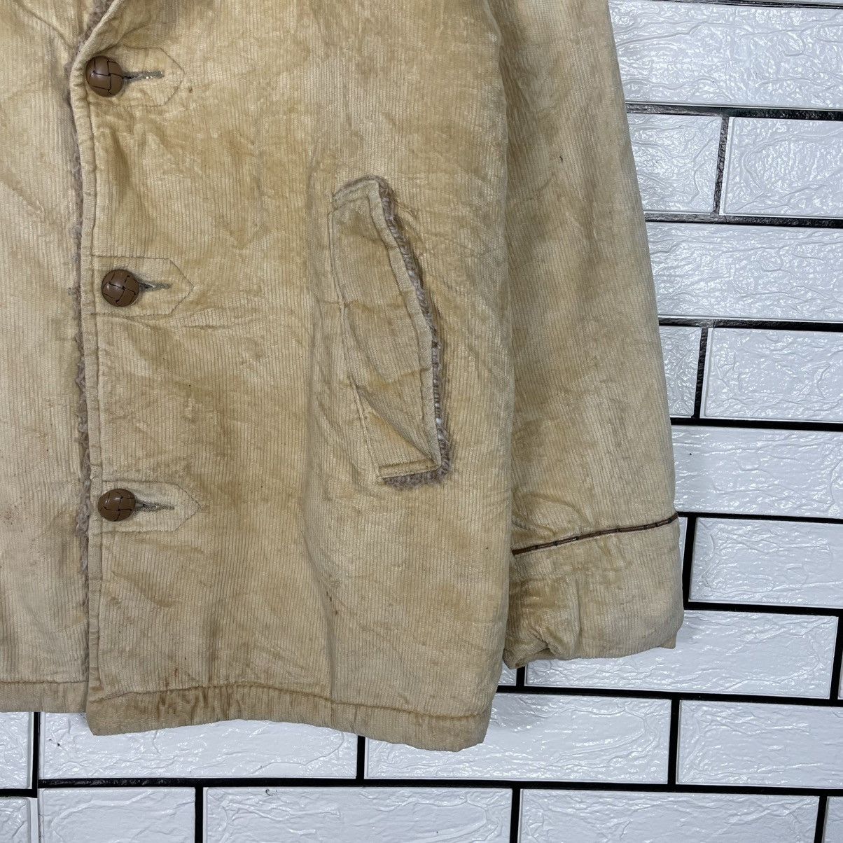 Other Vintage Giants Fleece Lined Faux Suede Shearling Coat Size US M / EU 48-50 / 2 - 4 Thumbnail