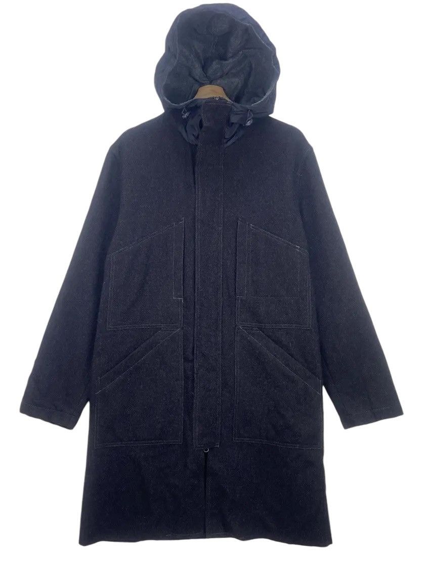 Marithe + Francois Girbaud × Vintage Marithe Francois Girbaud Laine Wool Overcoat Size US M / EU 48-50 / 2 - 2 Thumbnail