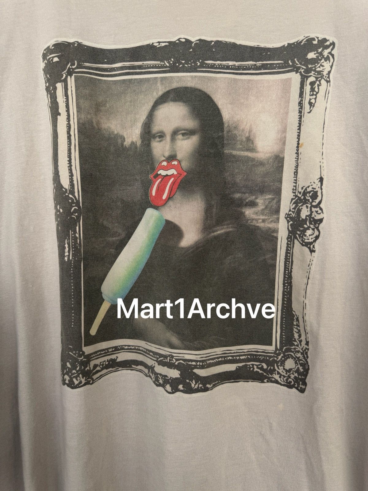 Comme des Garcons Comme Des Garçons Evergreen 07SS Mona Lisa x Rolling Stones Size US L / EU 52-54 / 3 - 3 Thumbnail