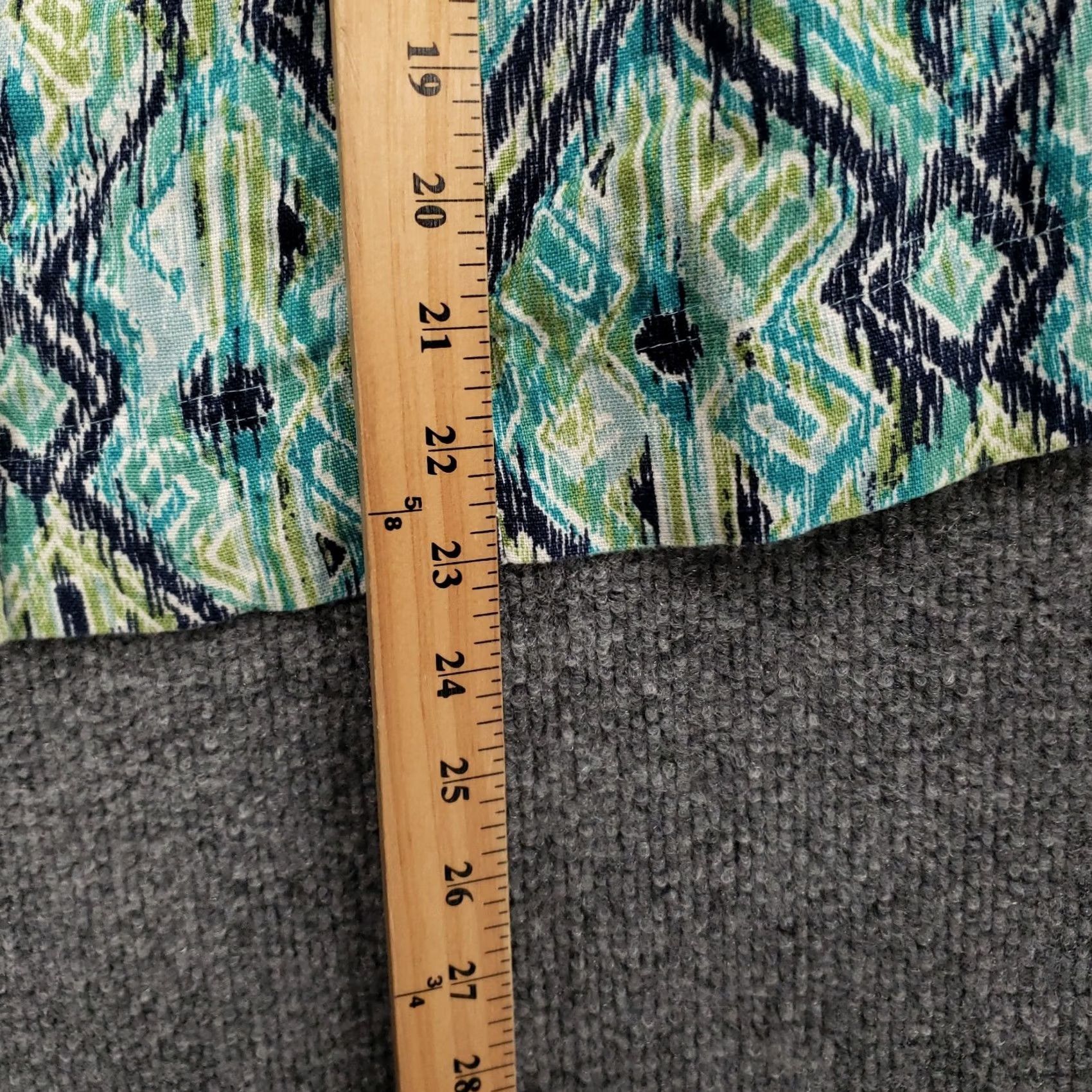 Charter Club Charter Club Shirt Womens L Green Linen Button-Up Long Sleeve Boho Hippie Casual Workwear Size L / US 10 / IT 46 - 5 Thumbnail