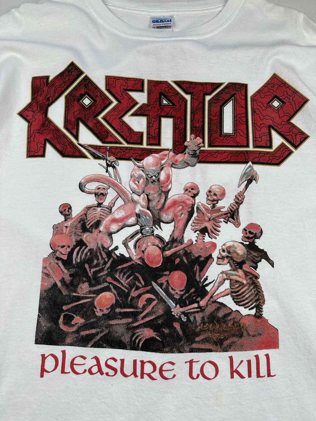 Band Tees × Vintage Vintage Y2K Kreator extreme thrash metal band rock tee Size US XXL / EU 58 / 5 - 5 Thumbnail