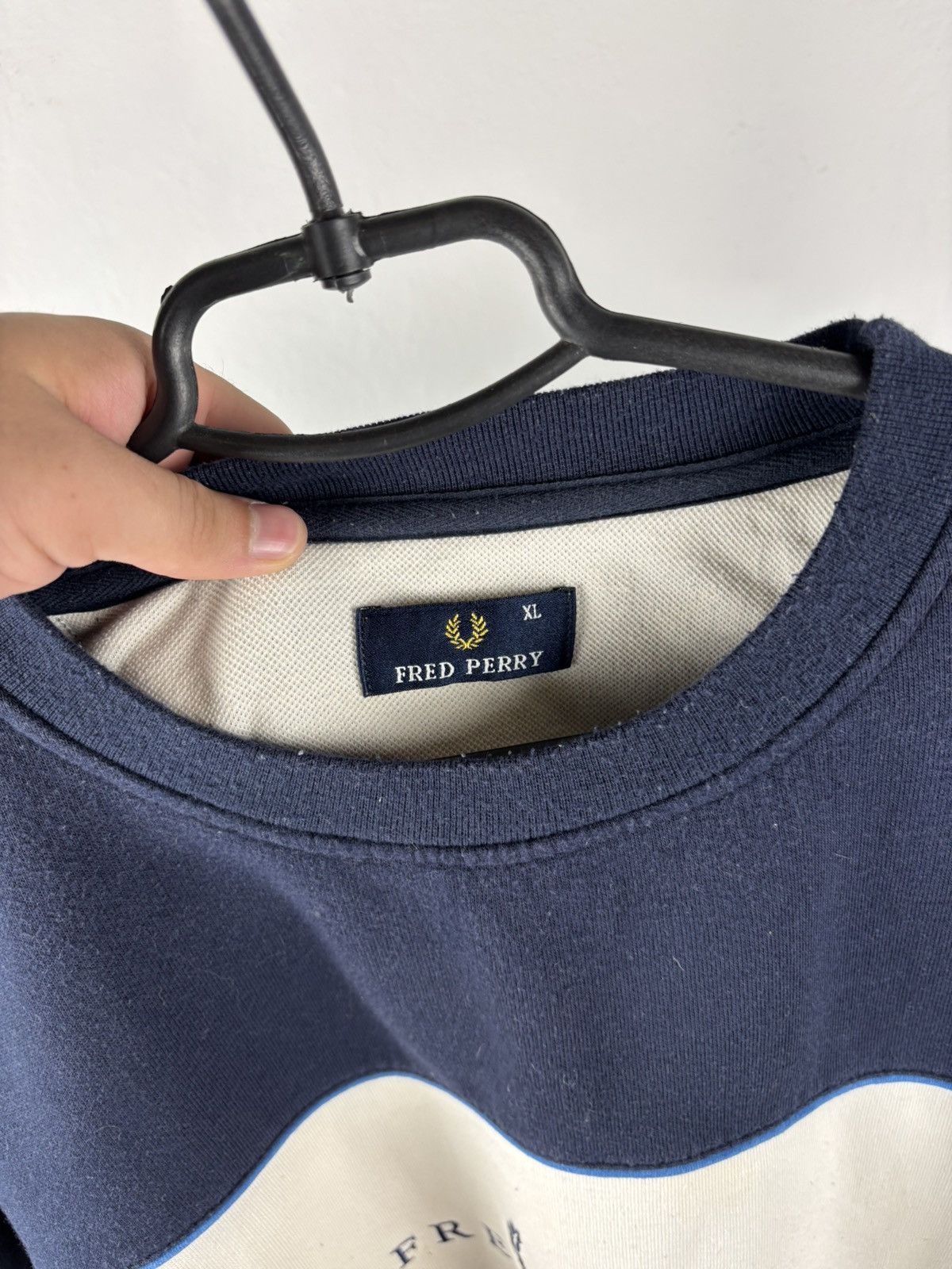 Fred Perry Fred Perry Big Logo Oversized sweatshirt Size US XL / EU 56 / 4 - 2 Thumbnail