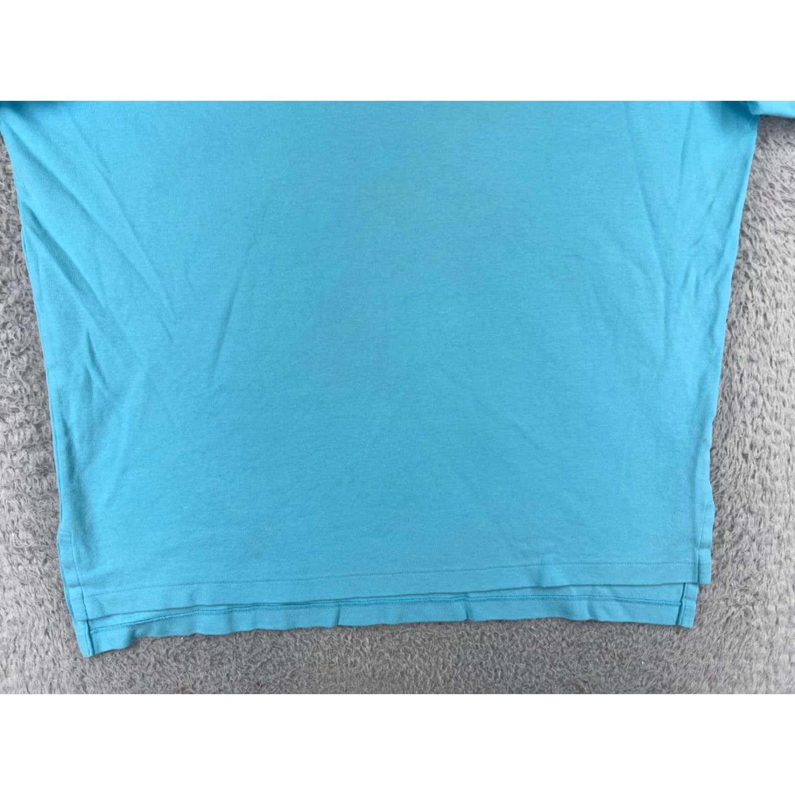 Polo Ralph Lauren VINTAGE Polo Ralph Lauren Shirt Men Large Blue Golf Pony Logo Short Sleeve Cotton Size US L / EU 52-54 / 3 - 7 Thumbnail