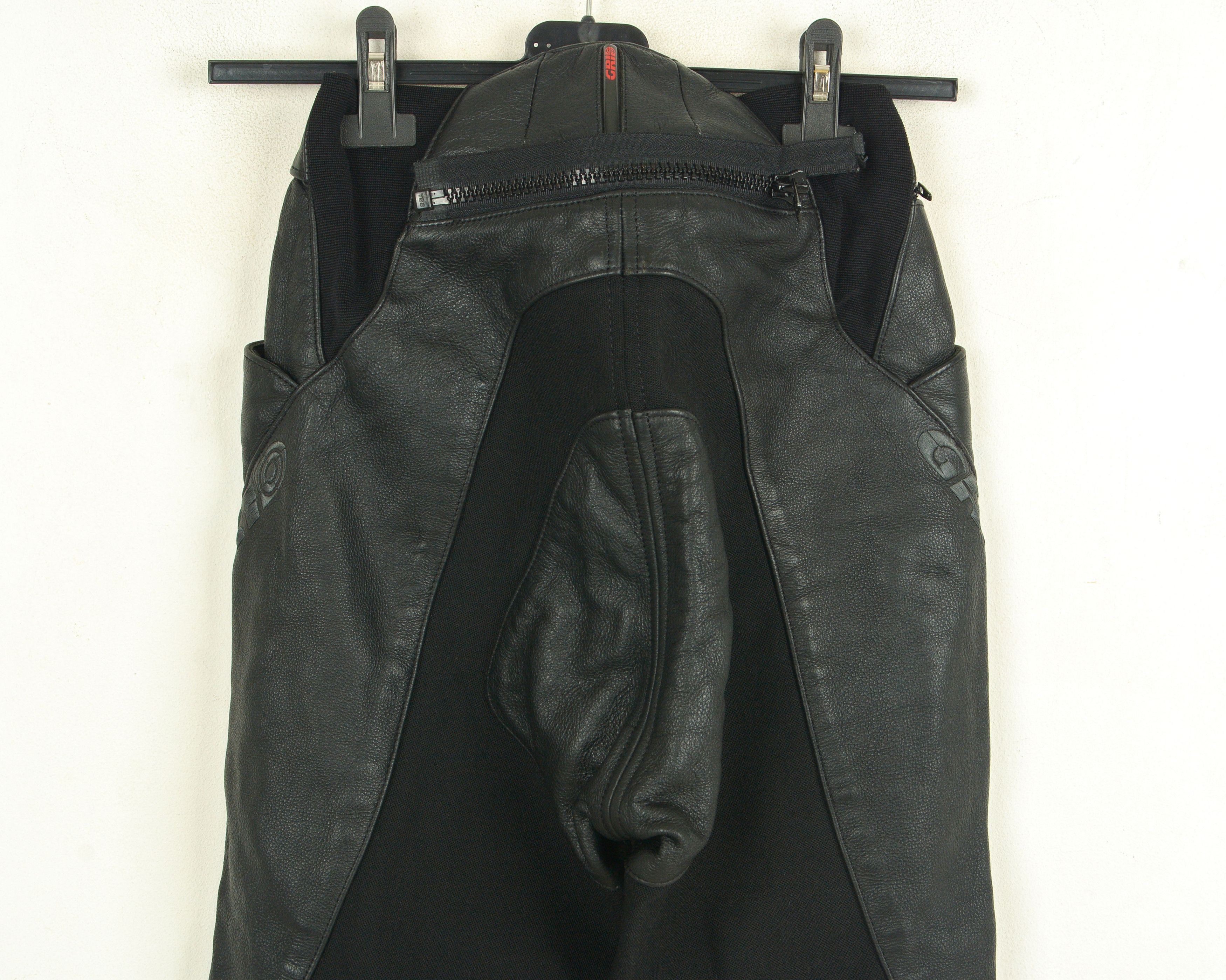 Leather Grid S Leather Motorcycle Pants Biker EU 36 Knee Protection Size 27" / US 4 / IT 40 - 4 Thumbnail