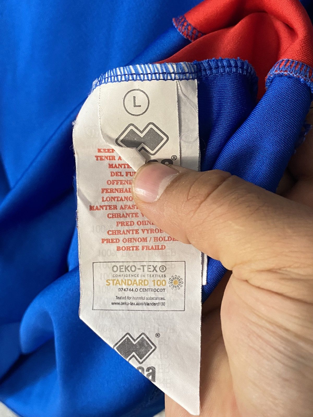 Other 2018 Errea Iceland Soccer Jersey World Cup #8 Bjarnason Size US L / EU 52-54 / 3 - 4 Thumbnail