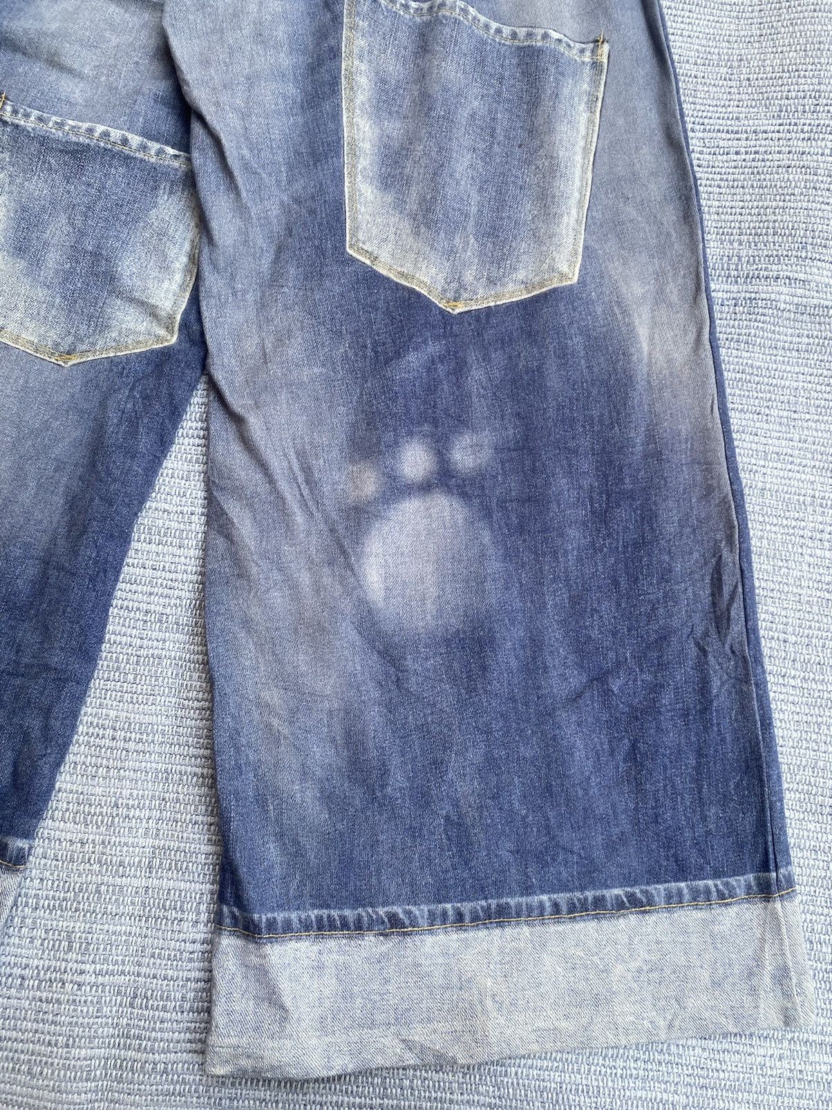Issey Miyake tsumori chisato room wide pants denim printed Size 25" / US 0 / IT 36 - 8 Thumbnail