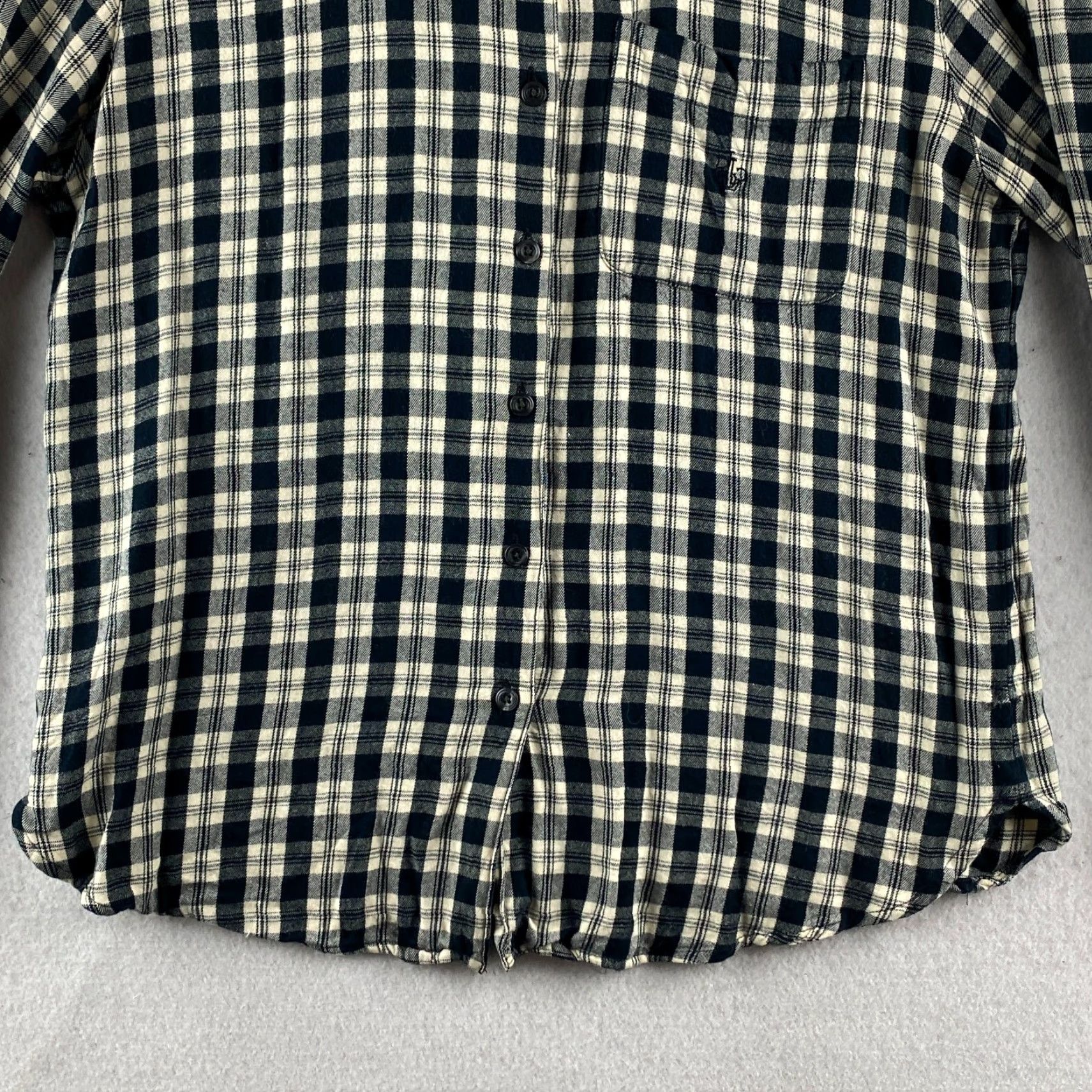 Ralph Lauren Lauren Ralph Lauren Button-Up Shirt 10 Multicolor Plaid Long Sleeve RL Womens Size L / US 10 / IT 46 - 3 Thumbnail