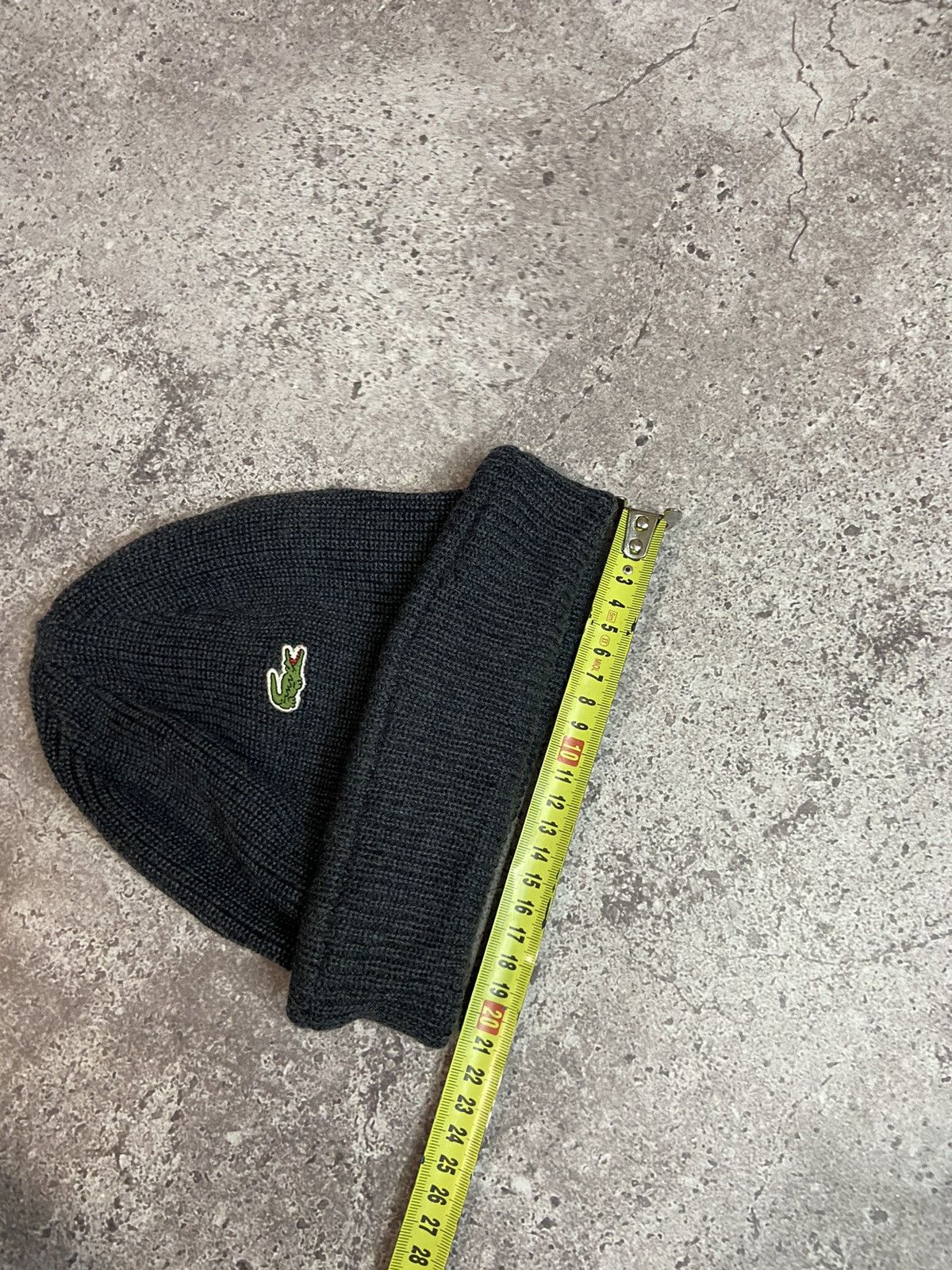 Lacoste × Vintage Vintage Lacoste Hat France Grey Wool Hype Style Size ONE SIZE - 6 Thumbnail