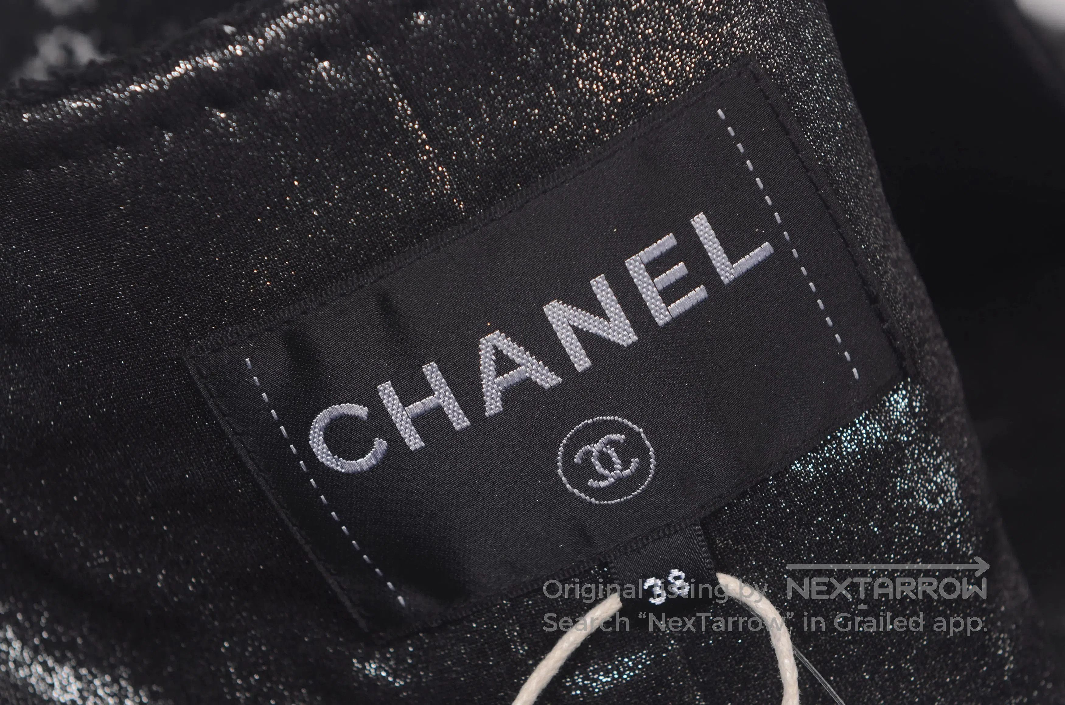 Chanel Chanel Black White Diamond Pattern Dress. Size M / US 6-8 / IT 42-44 - 2 Thumbnail