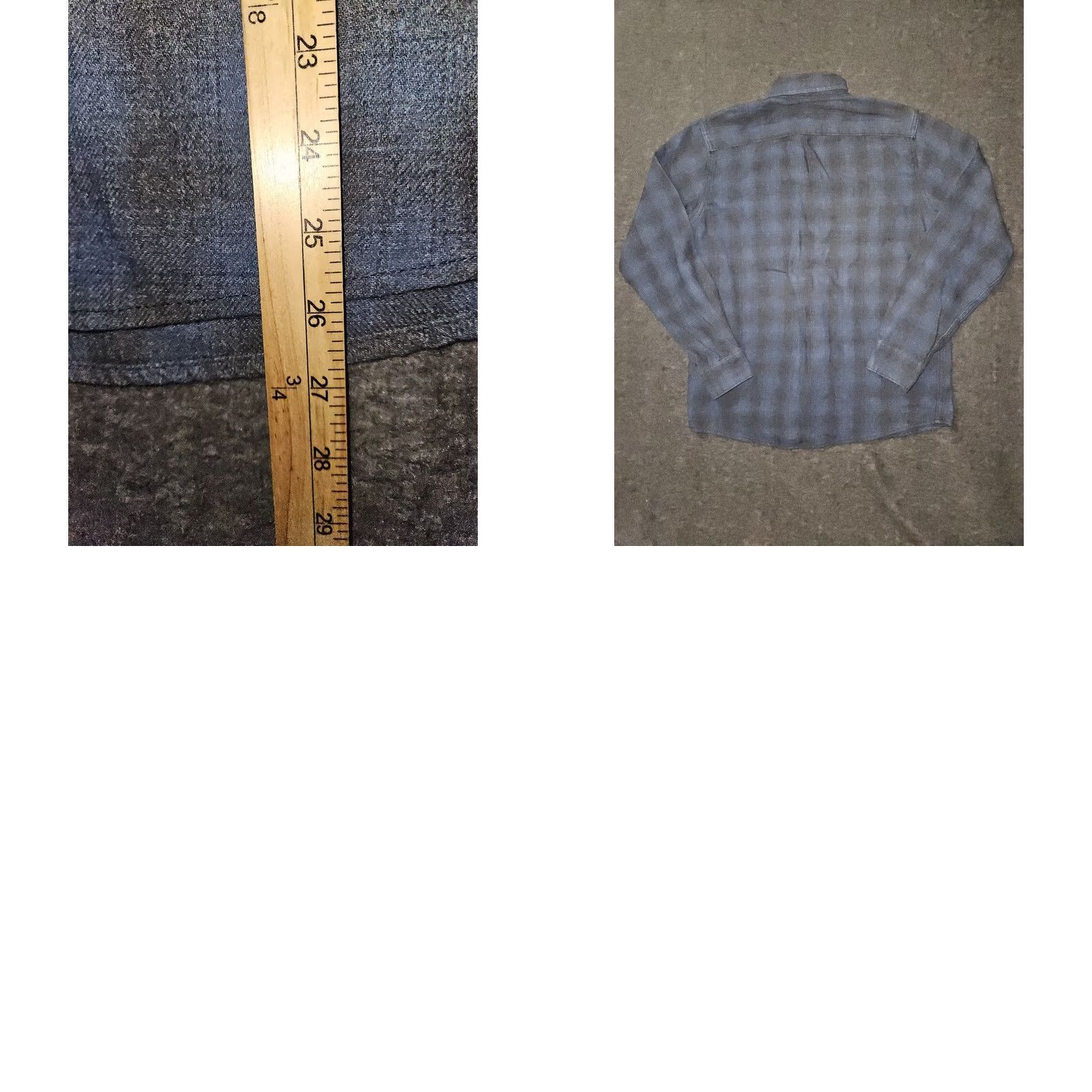 Wrangler Wrangler Shirt Mens Medium Blue Plaid Indigo Western Pearl Snap Flannel Casual Size US M / EU 48-50 / 2 - 8 Thumbnail