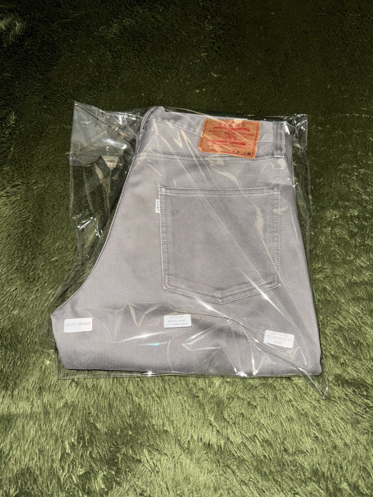 Beams Japan [W31/L34] BEAMS JAPAN 211 Original Denim Pants Gray Size US 31 - 13 Thumbnail