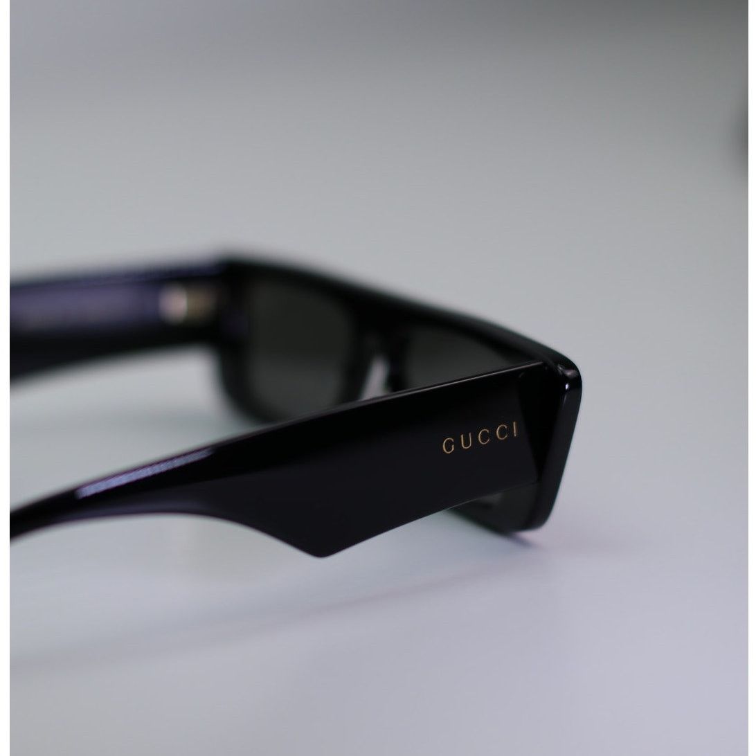 Gucci NEW Gucci Sunglasses GG1331S 001 Black Grey Unisex Authentic Size ONE SIZE - 6 Thumbnail