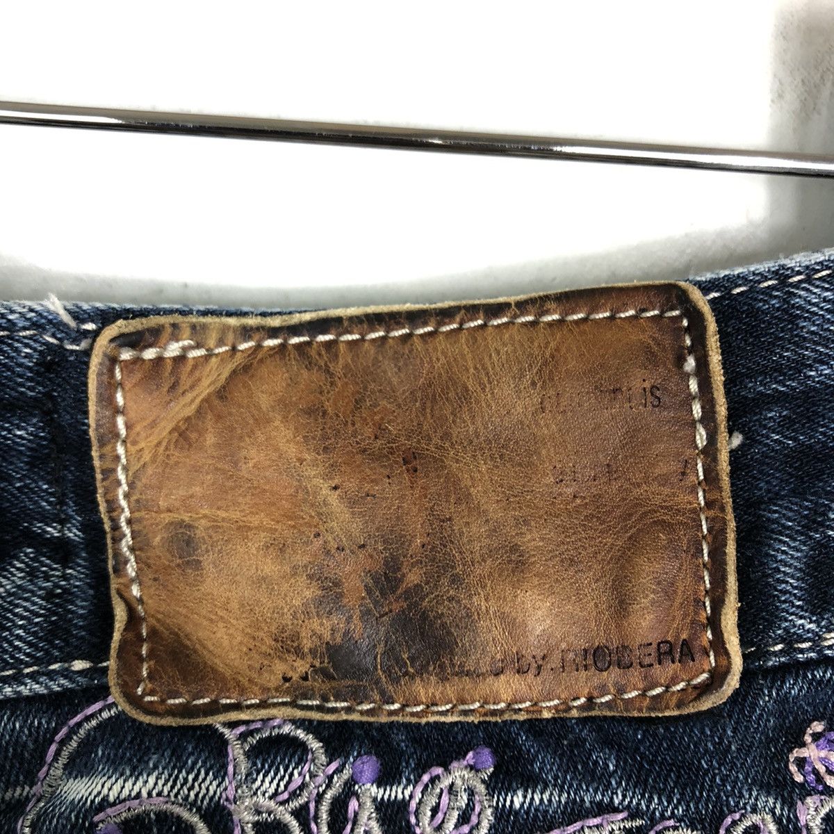 Japanese Brand 🔥Rare Bowcut Denim Distressed Jeans Riobera Designer Size US 30 / EU 46 - 14 Thumbnail