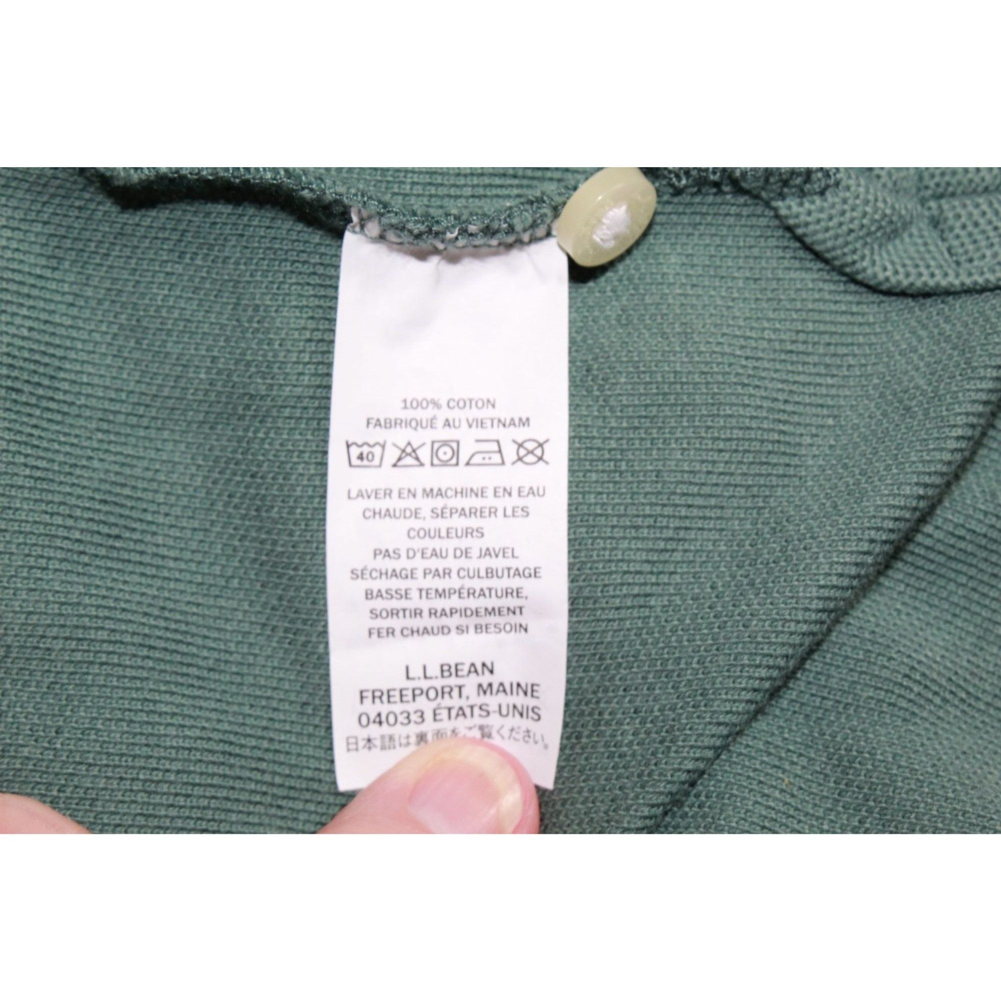 L.L. Bean LL Bean Premium Double L Polo Long Sleeve Relaxed Shirt Size US XL / EU 56 / 4 - 8 Thumbnail