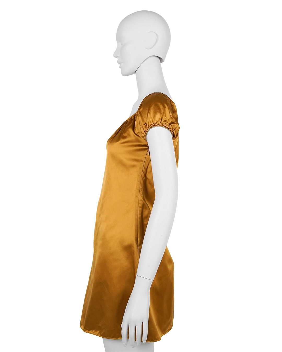 Miu Miu Miu Miu S/S1998 Runway Satin Doll Dress Size S / US 4 / IT 40 - 4 Thumbnail