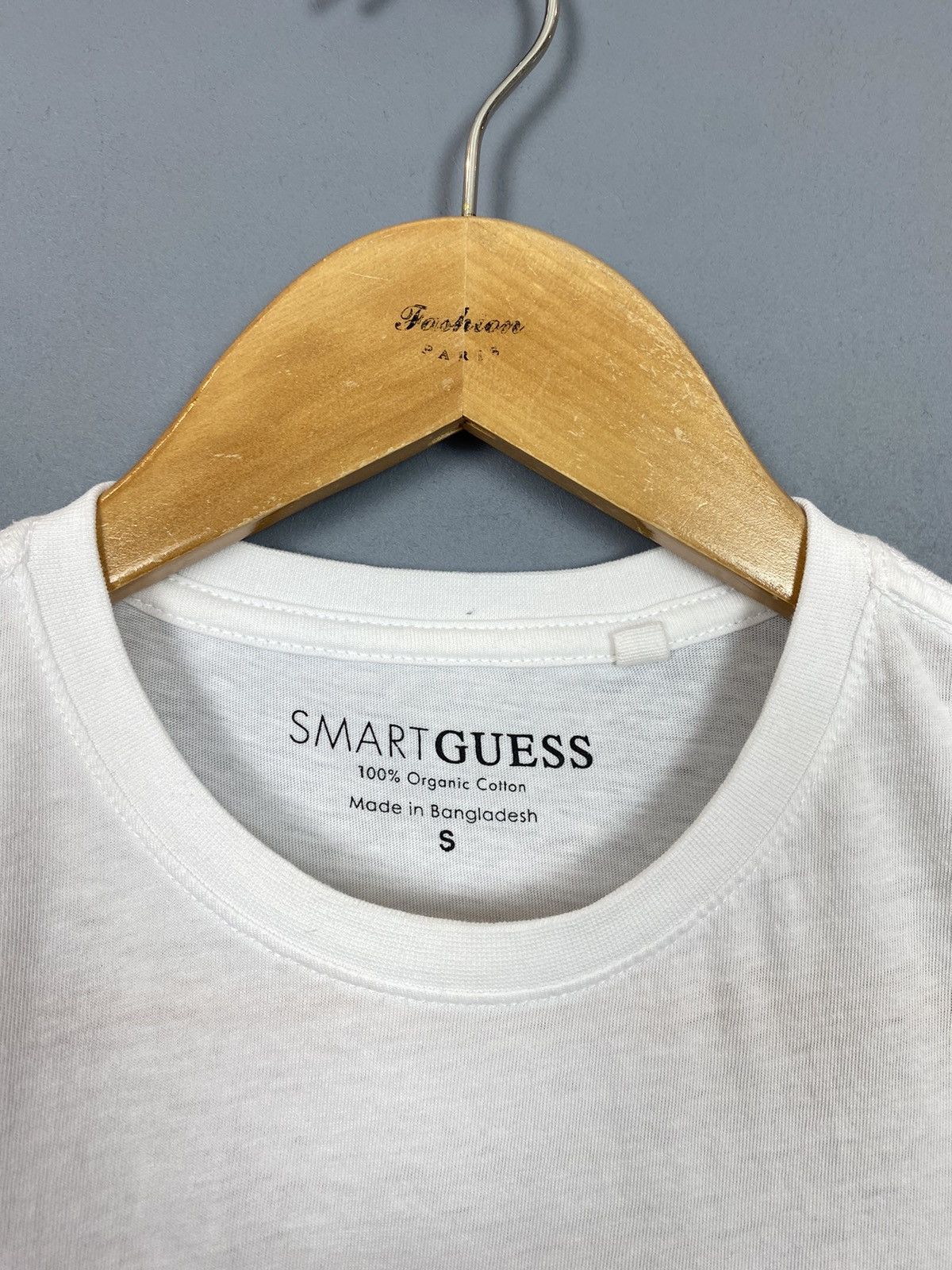 Guess Guess 100% Organic Cotton Men’s Short Sleeve T Shirt S White Size US S / EU 44-46 / 1 - 5 Thumbnail