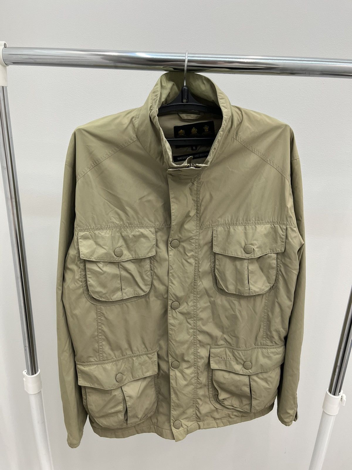 Barbour Barbour Waterproof Super Lightweight Utility Jacket Size US XL / EU 56 / 4 - 4 Thumbnail