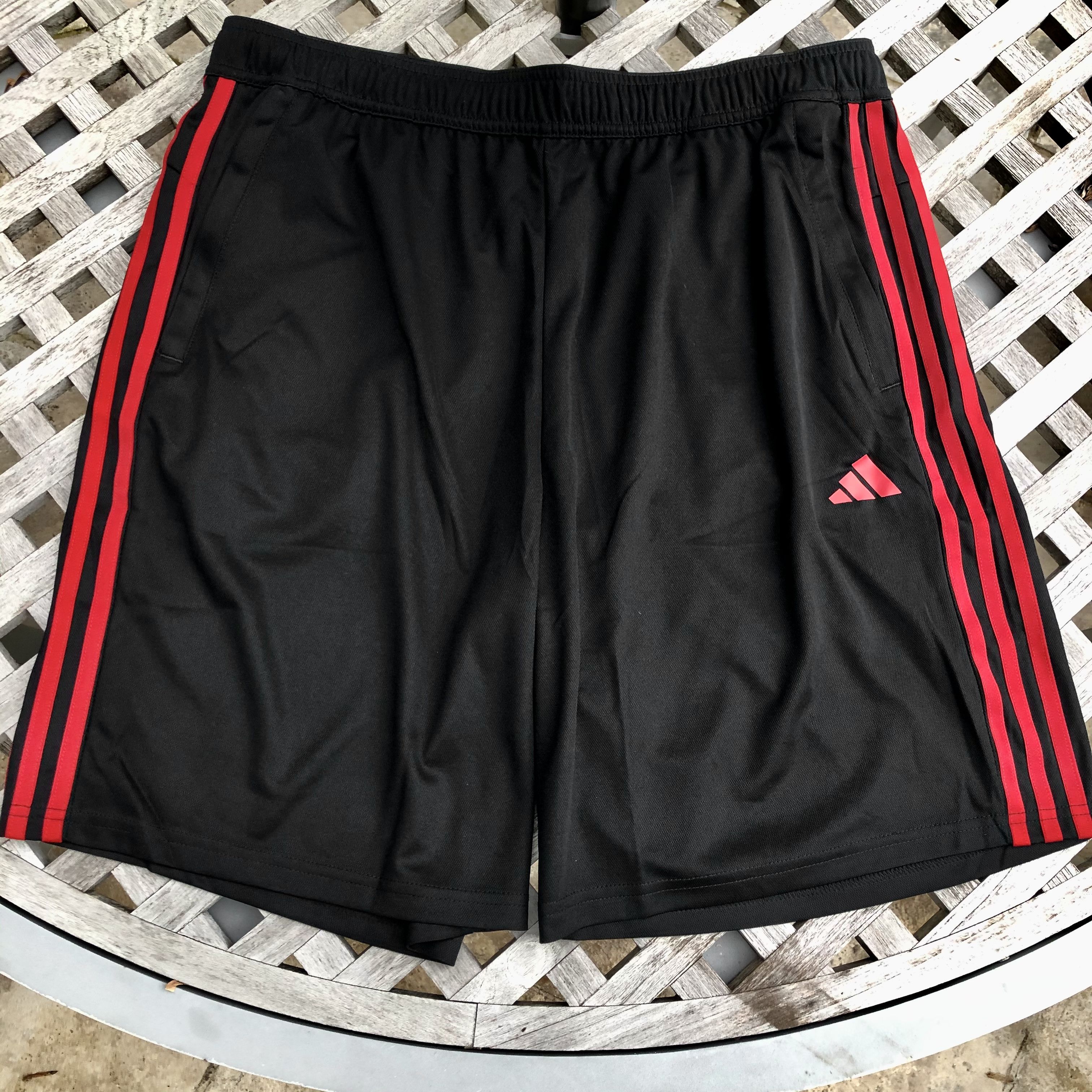 Adidas Adidas Train Essentials 3 Stripes Bred Training Shorts XL Size US 38 / EU 54 - 1 Thumbnail