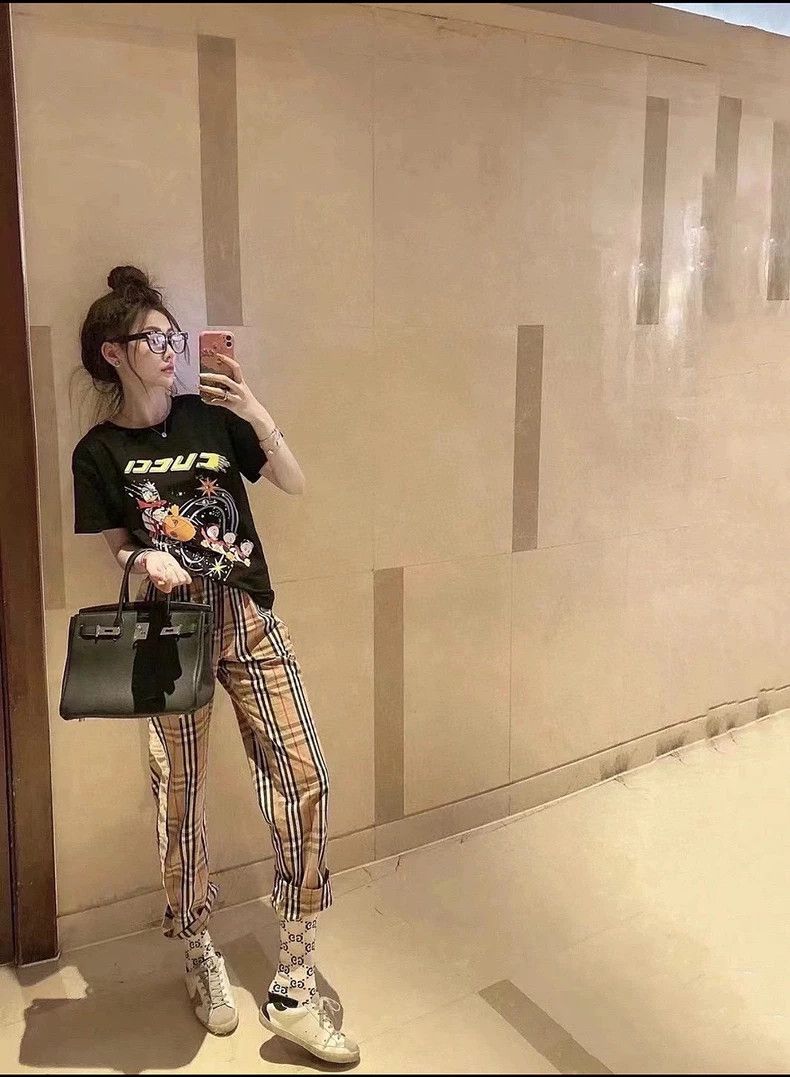 Gucci Gucci Co-branded Donald Duck cosmic print round-neck short Size US L / EU 52-54 / 3 - 9 Thumbnail
