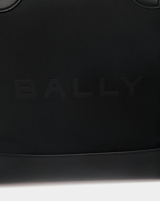 Bally o1s22i1n0225 Size: OS / Nylon & Leather Tote Bag in Black Size ONE SIZE - 4 Thumbnail