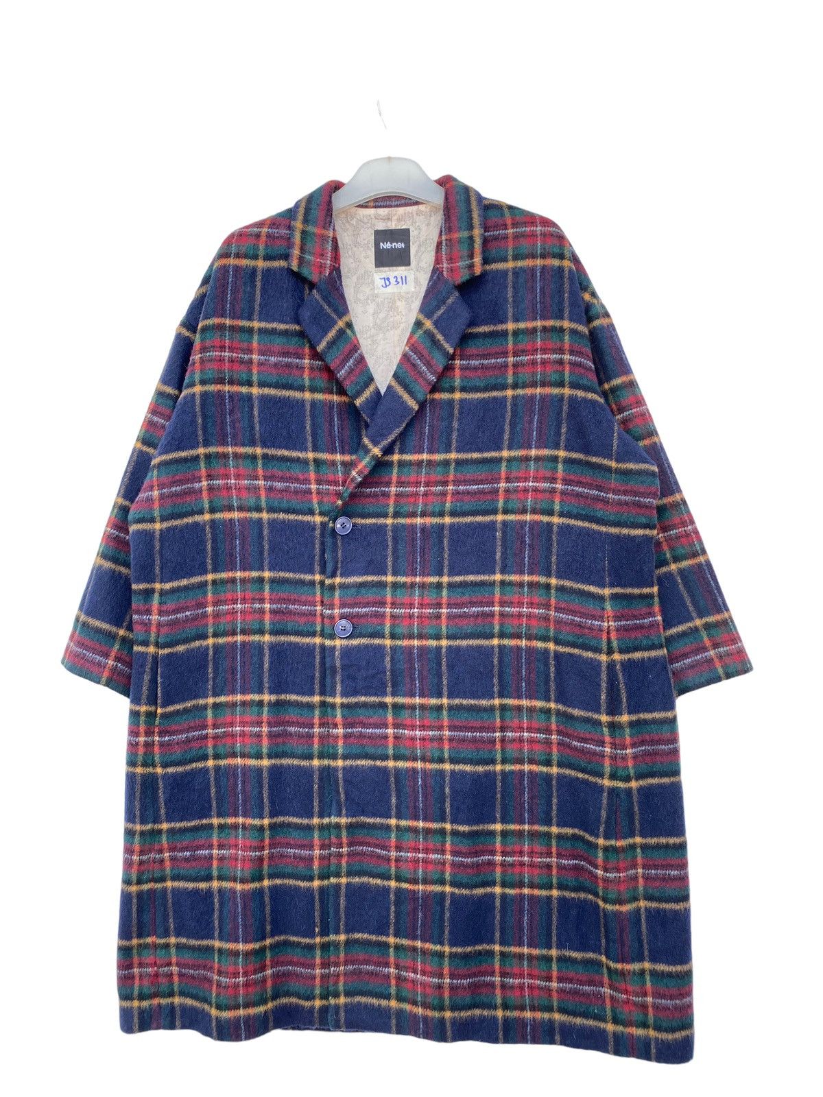 Issey Miyake × Ne-Net Ne-net Shaggy Wolf Coat Issey Miyake Size US L / EU 52-54 / 3 - 1 Thumbnail