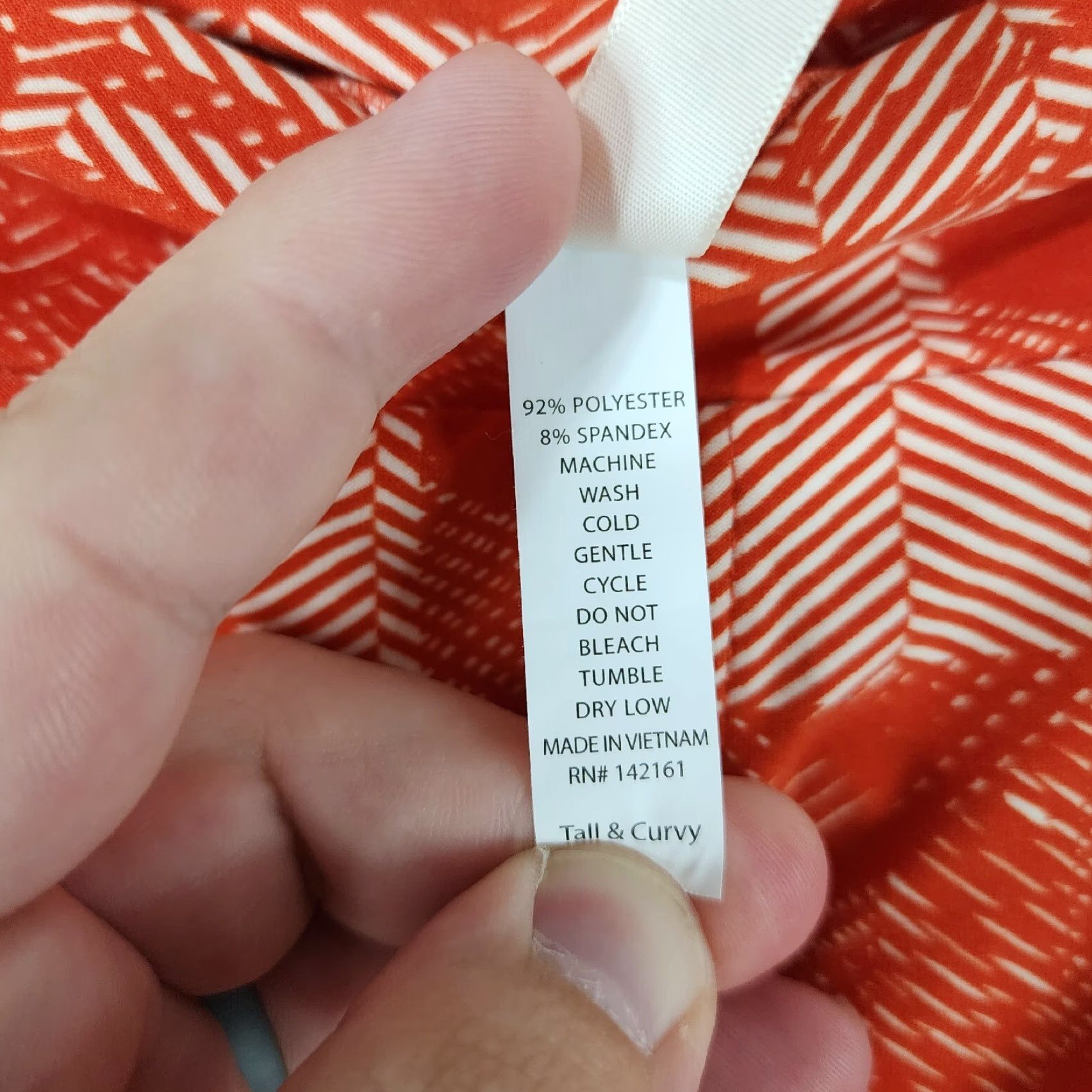 Vintage LuLaRoe Leggings XL Tall Orange Soft Ankle Curvy Inseam 29in Womens Size 40" / US 18 - 4 Thumbnail