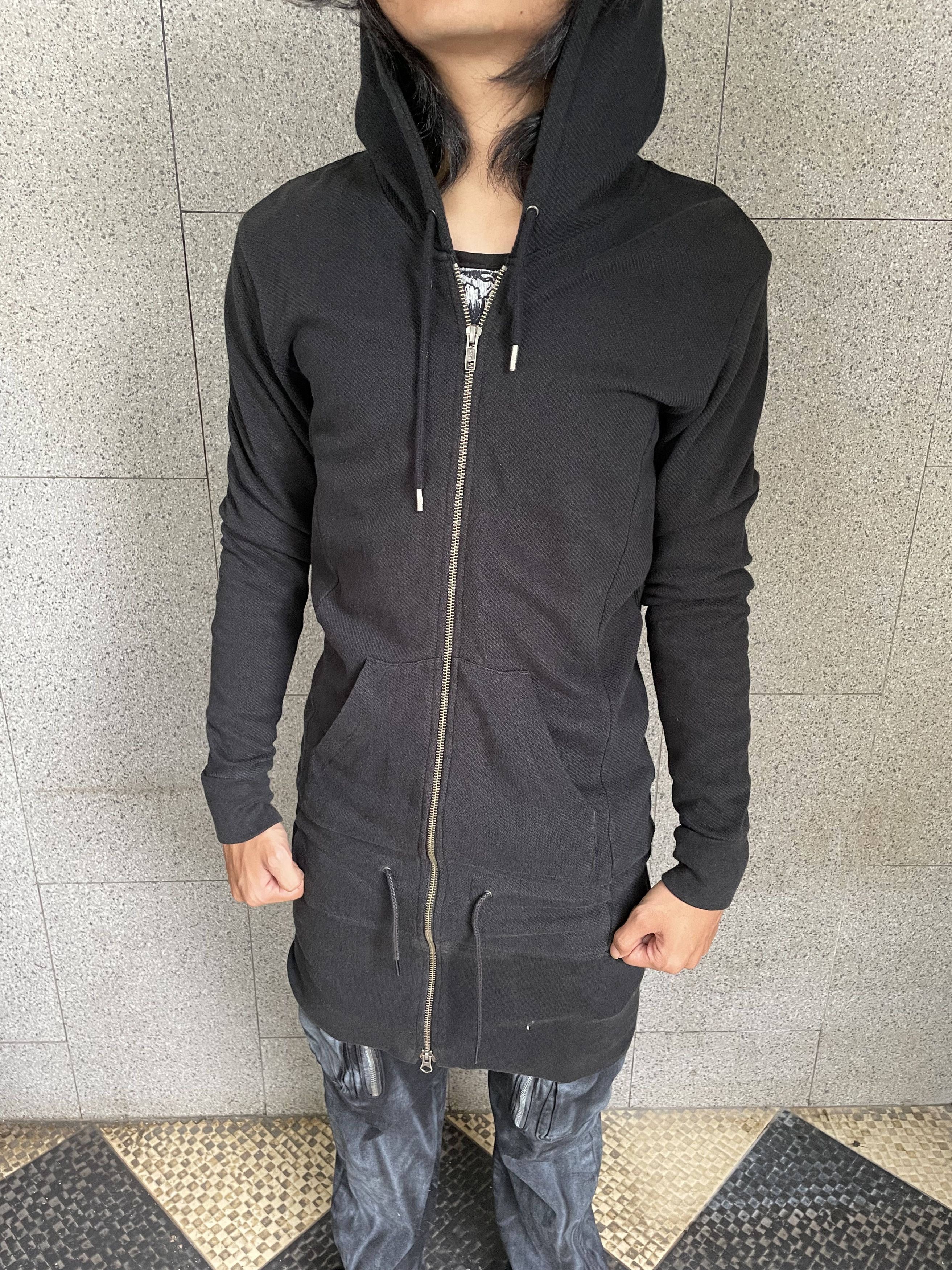 Schlussel Schlussel Longline Gothic Double Zip Up Hoodie Size US S / EU 44-46 / 1 - 6 Thumbnail