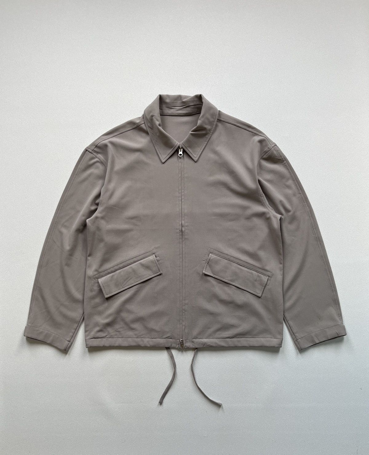 MUSINSA Insilence Boxy Fit Blouson Jacket Beige Size US S / EU 44-46 / 1 - 1 Thumbnail
