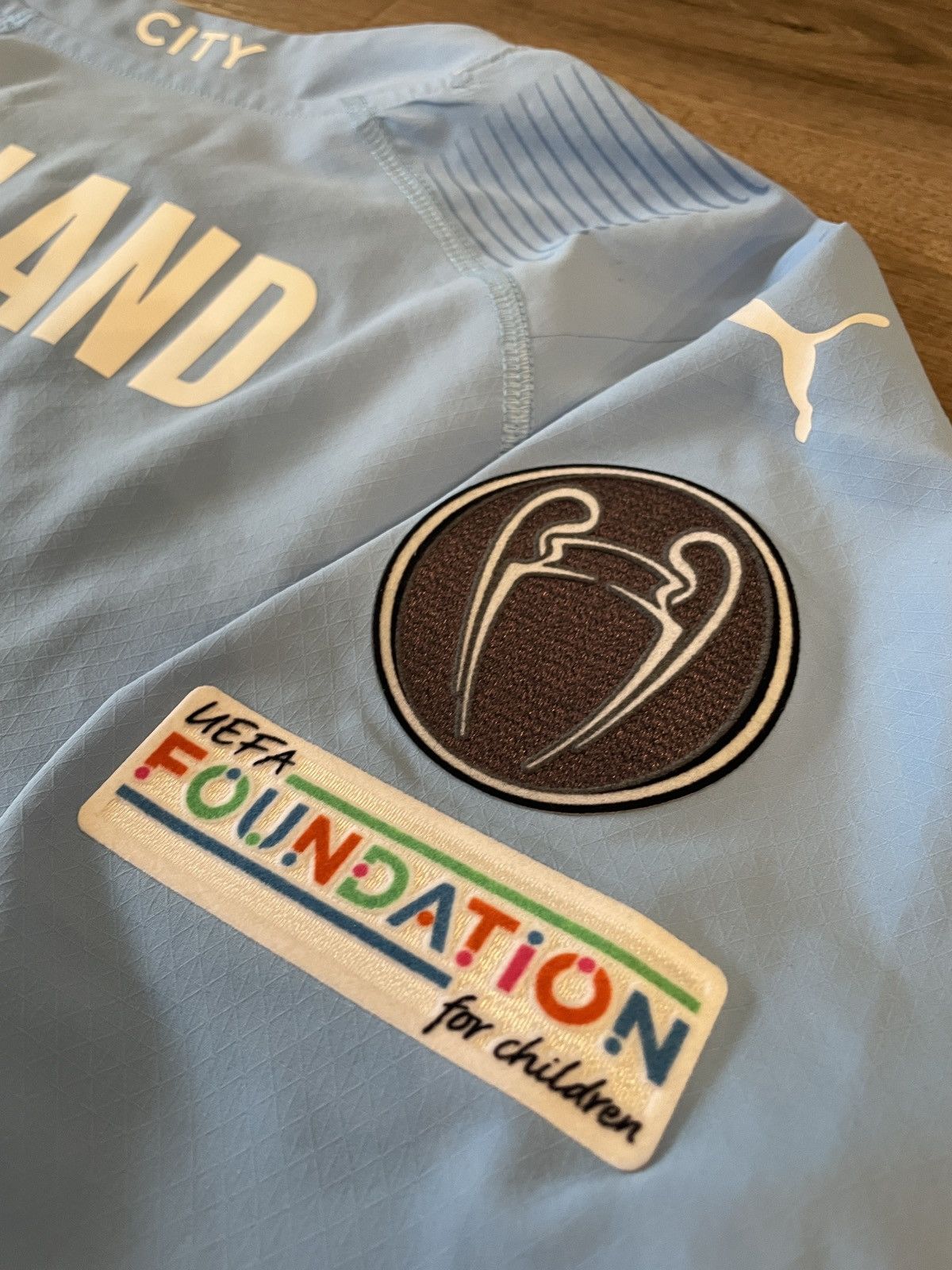 Puma MANCHESTER CITY 2023-2024 Haaland Home Jersey Size US M / EU 48-50 / 2 - 6 Thumbnail