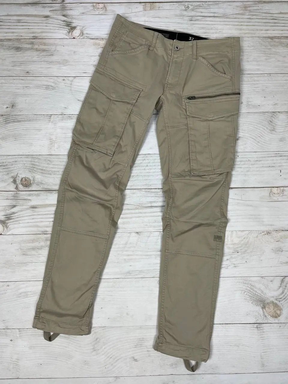 G-Star Vintage G-Star Rovic Zip 3D Straight Tapered Cargo Pants Size US 32 / EU 48 - 1 Thumbnail