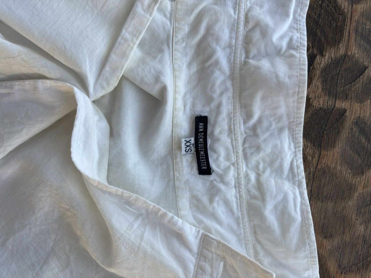 Ann Demeulemeester Ann Demeulemeester High Collar Shirt Size US XXS / EU 40 - 5 Thumbnail