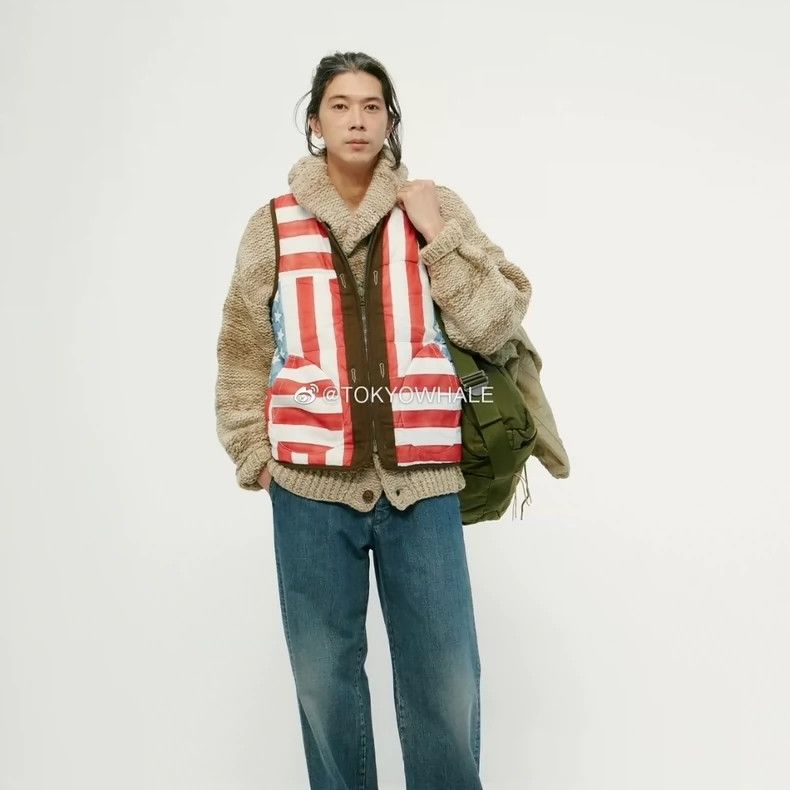 Visvim visvim 21AW COWICHAN GRADIENT HAND-KNit (N. D.) Clay Dyed H Size US L / EU 52-54 / 3 - 4 Thumbnail