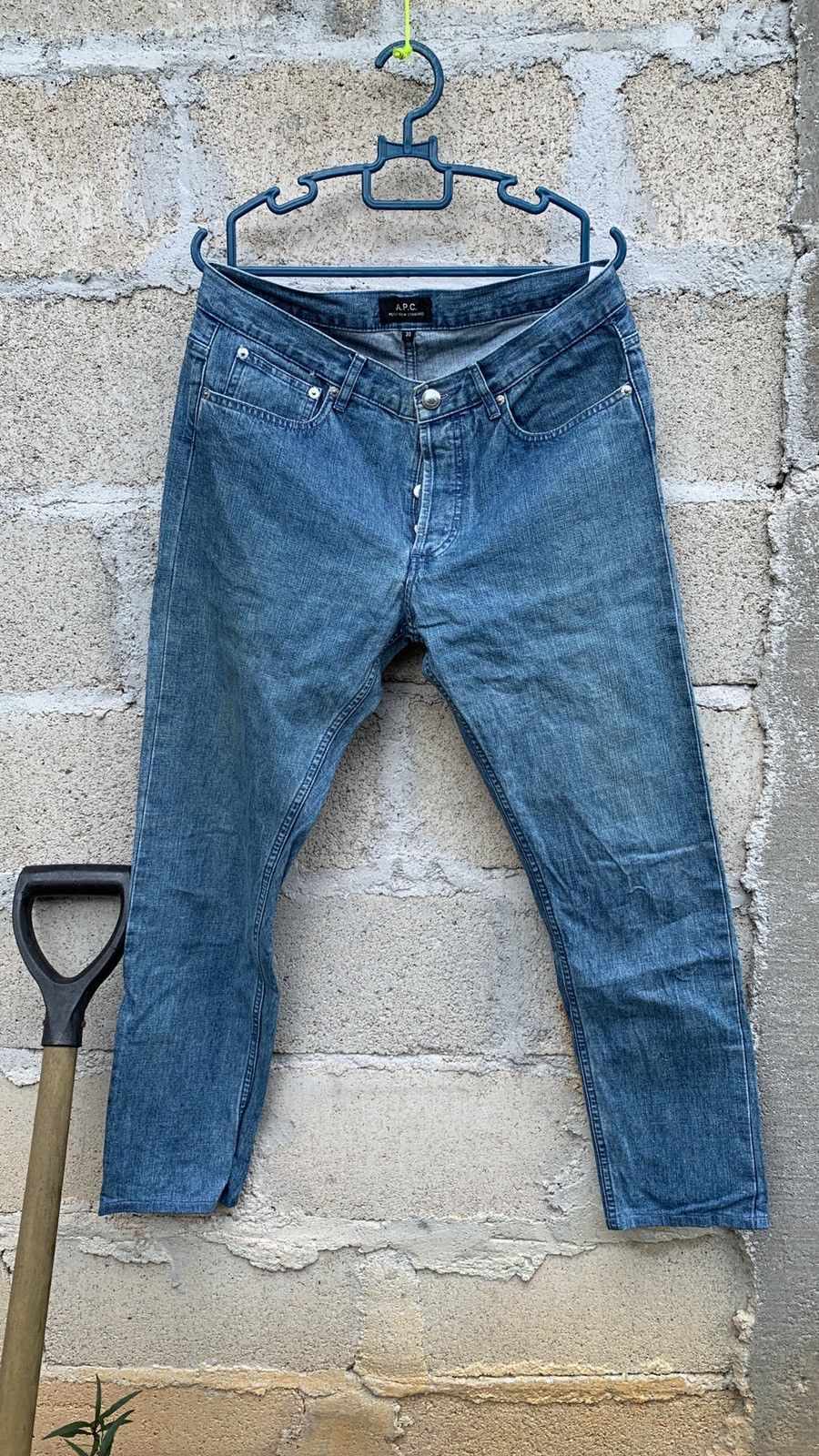 image of A P C Size 30" in Blue, Men's