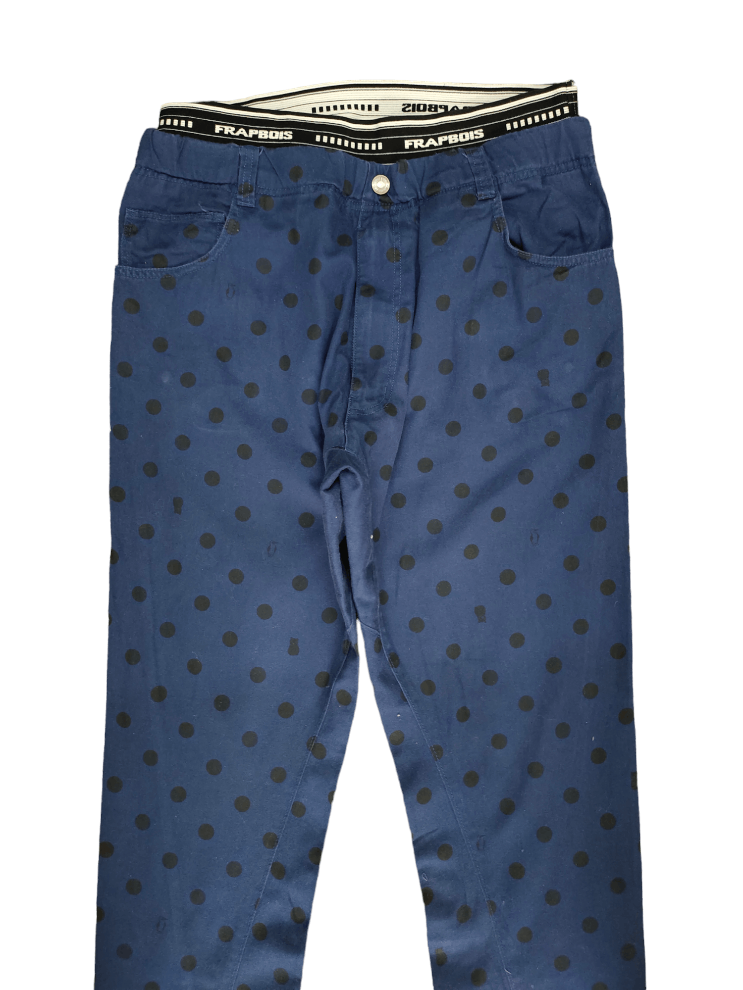 Issey Miyake Frapbois By Issey Miyake Double Waist Polkadot Pants Ppfm Size US 33 - 10 Thumbnail
