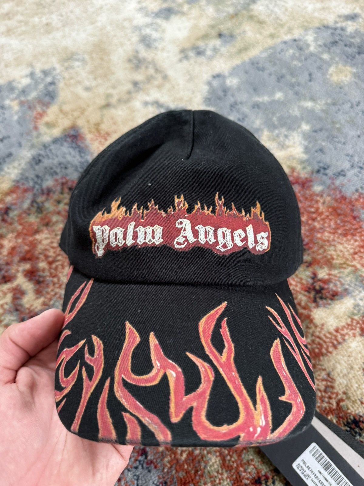 Palm Angels New Palm Angels Flames Cap Size ONE SIZE - 7 Thumbnail