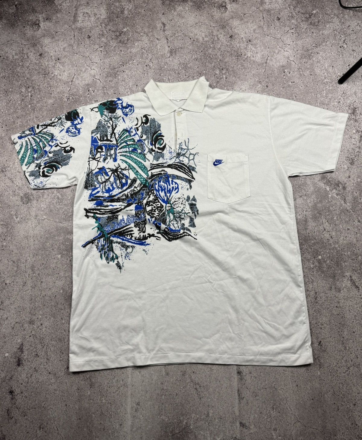 Nike Vintage Nike Challenge Court style Polo Y2K Streetwear Jpn Size US XL / EU 56 / 4 - 1 Thumbnail