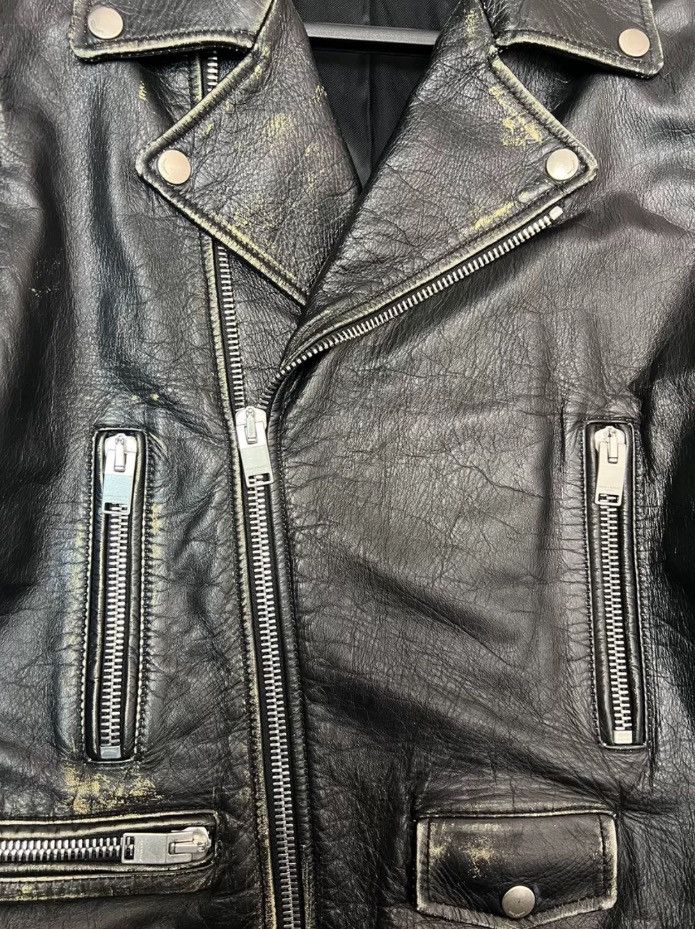 Santa Cruz Skateboards × Yves Saint Laurent Saint Laurent SLP genuine leather jacket 2412-Nextarrow Size US M / EU 48-50 / 2 - 4 Thumbnail