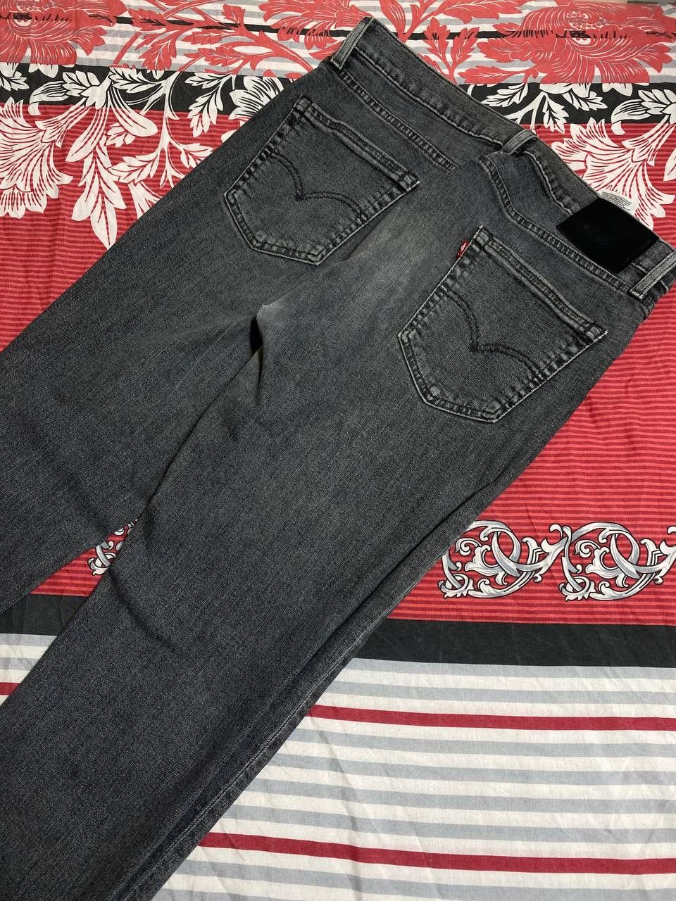 Levi's × Vintage VINTAGE LEVIS PREMIUM Button Fly Straight Leg Denim Jeans Size US 34 / EU 50 - 13 Thumbnail