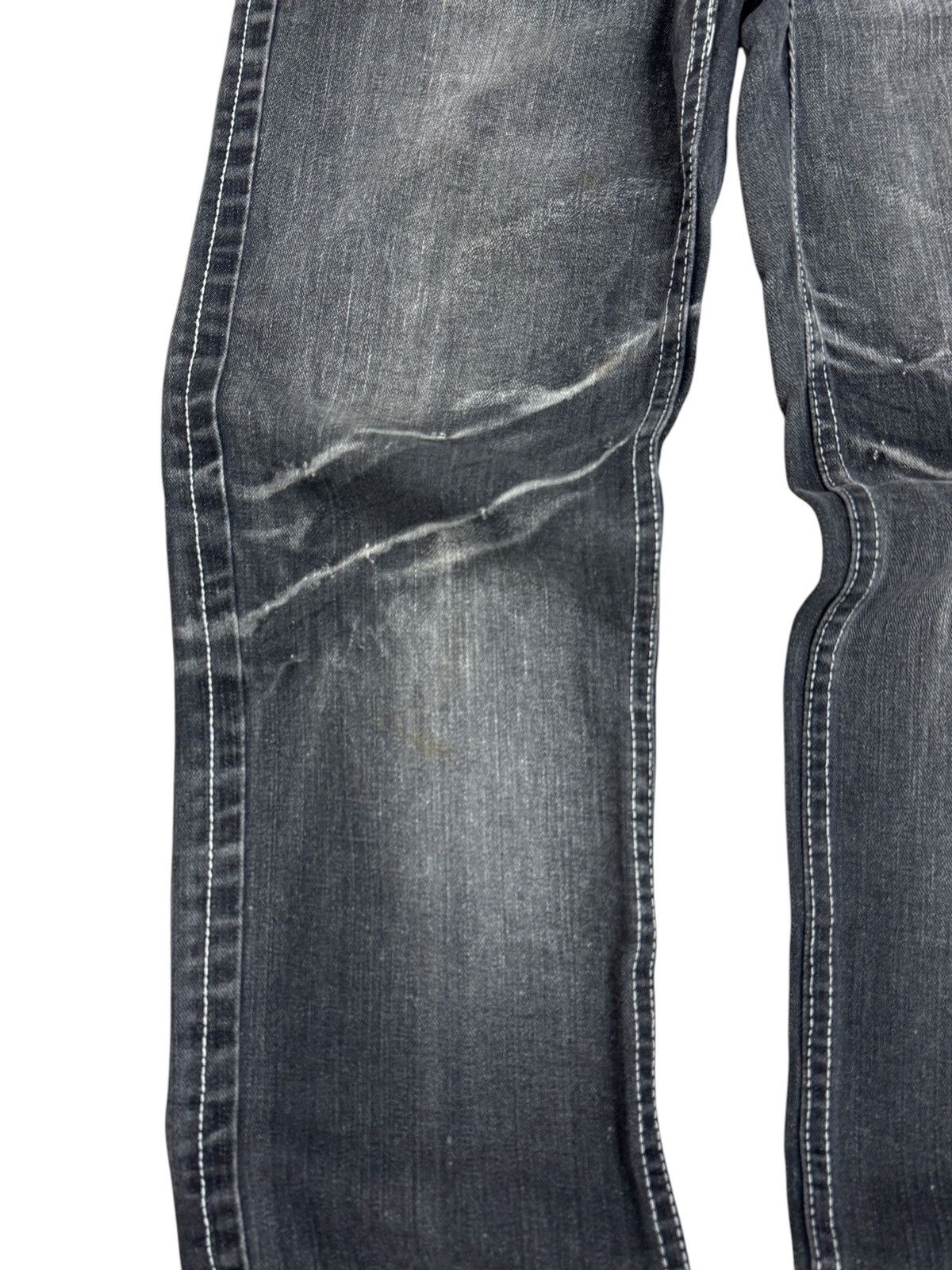 Hysteric Glamour LOWBOX SMOKED ACID WASHED JUNYA WATANABE STYLE DENIM Size US 29 - 7 Thumbnail