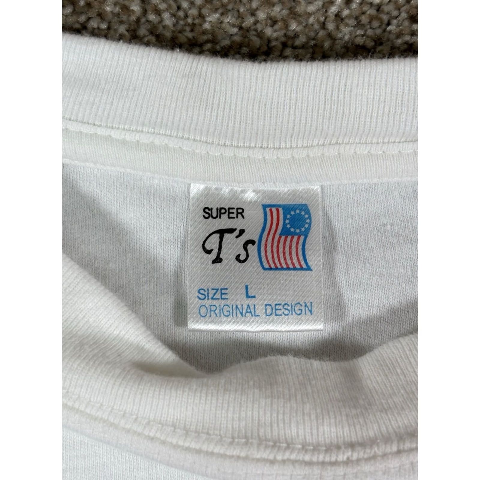 Vintage VINTAGE Jamaica Graphic T-Shirt Large White Cotton Map Size Size L / US 10 / IT 46 - 3 Thumbnail