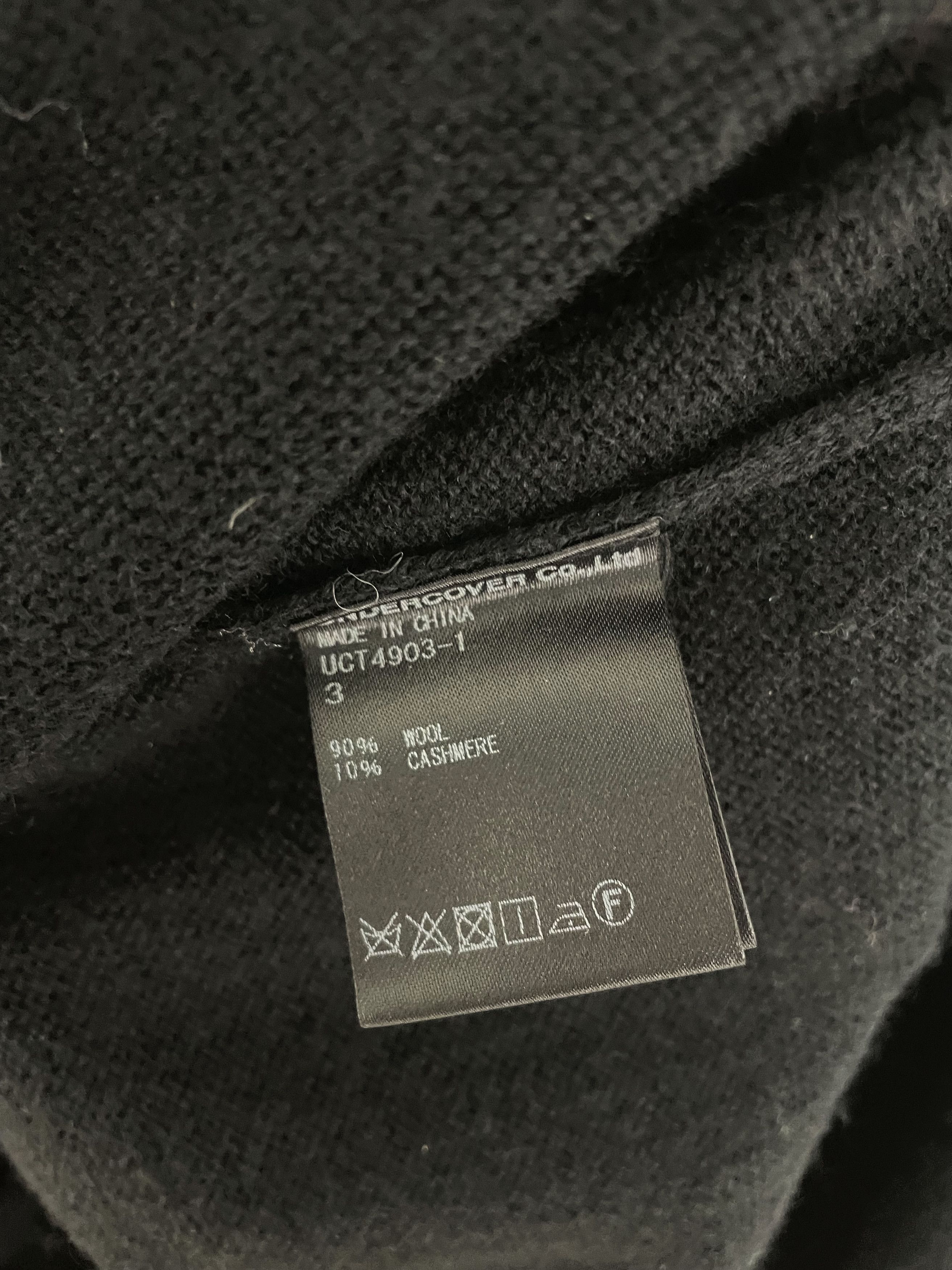 Undercover AW17 Brainwashed Generation Knit Sweater Size US XL / EU 56 / 4 - 6 Thumbnail