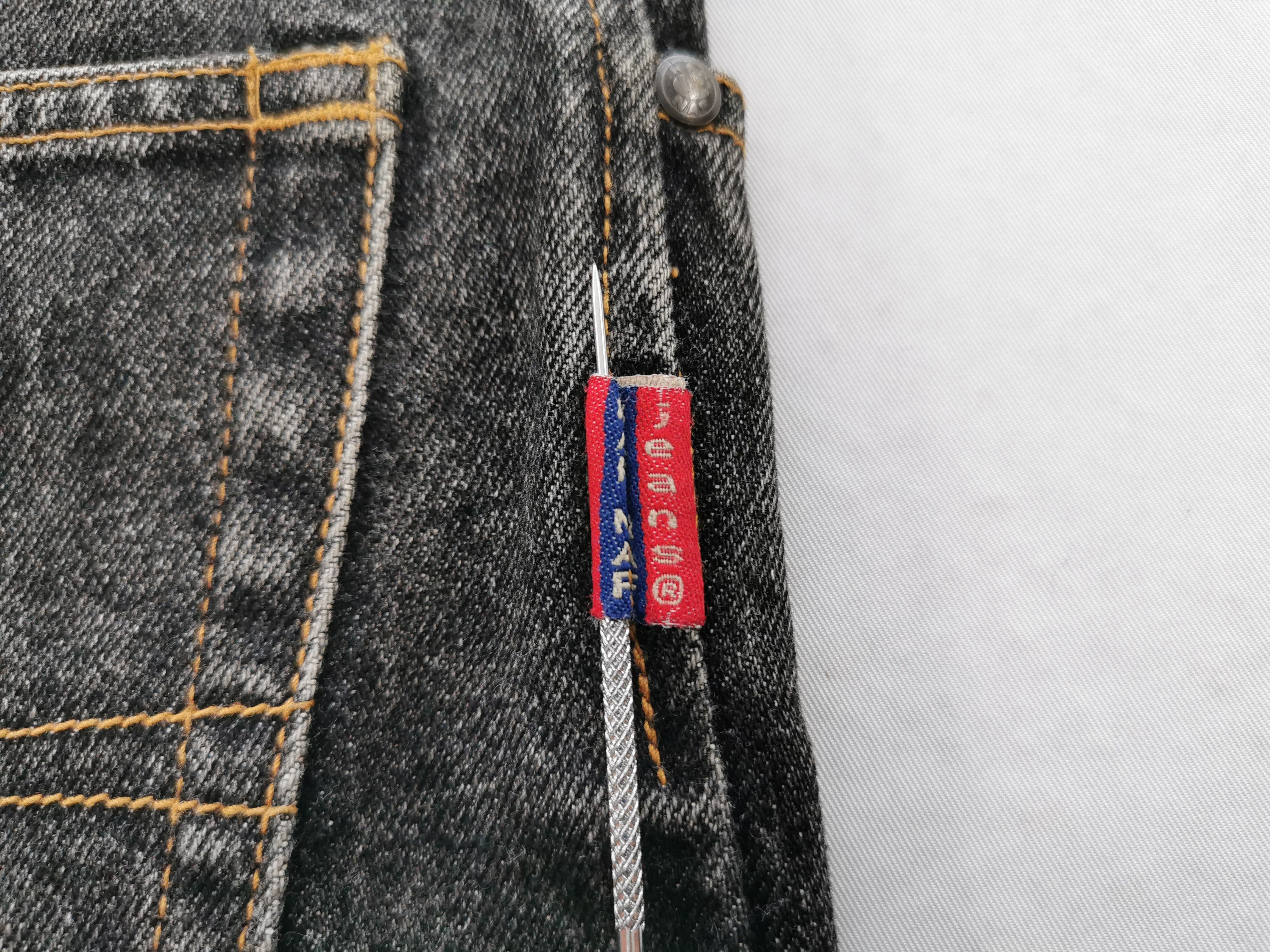 Designer × Issey Miyake Vintage 90s Naf Naf X Issey Miyake Denim Jeans Size 34 Size US 34 / EU 50 - 7 Thumbnail