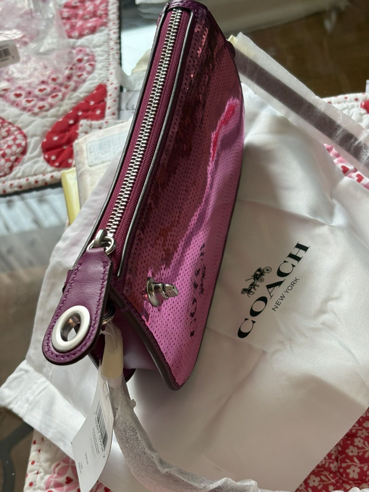 Coach Coach sequin shoulder bag Size ONE SIZE - 6 Thumbnail